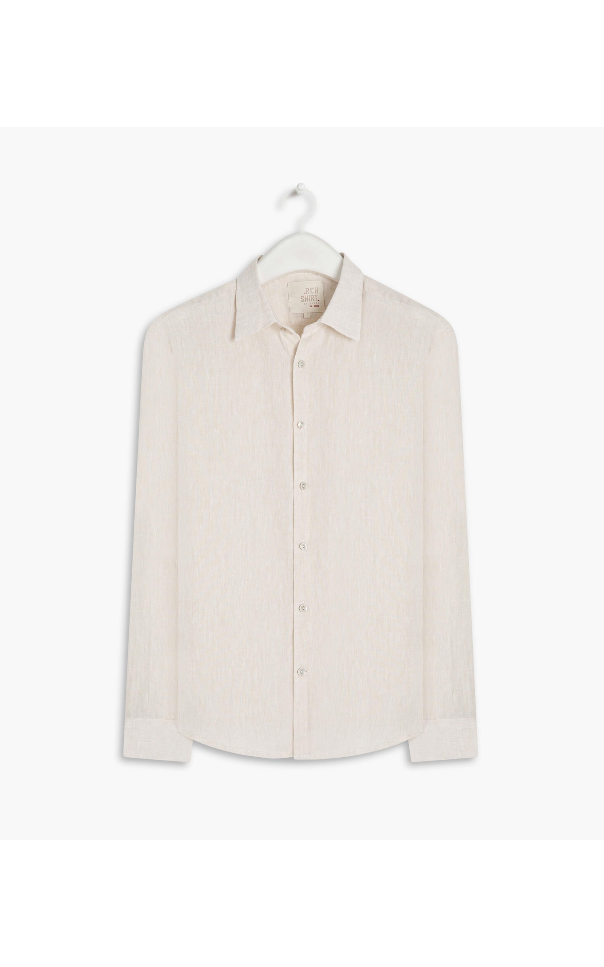 Camisa  Puro Linho  Cross Dye Areia