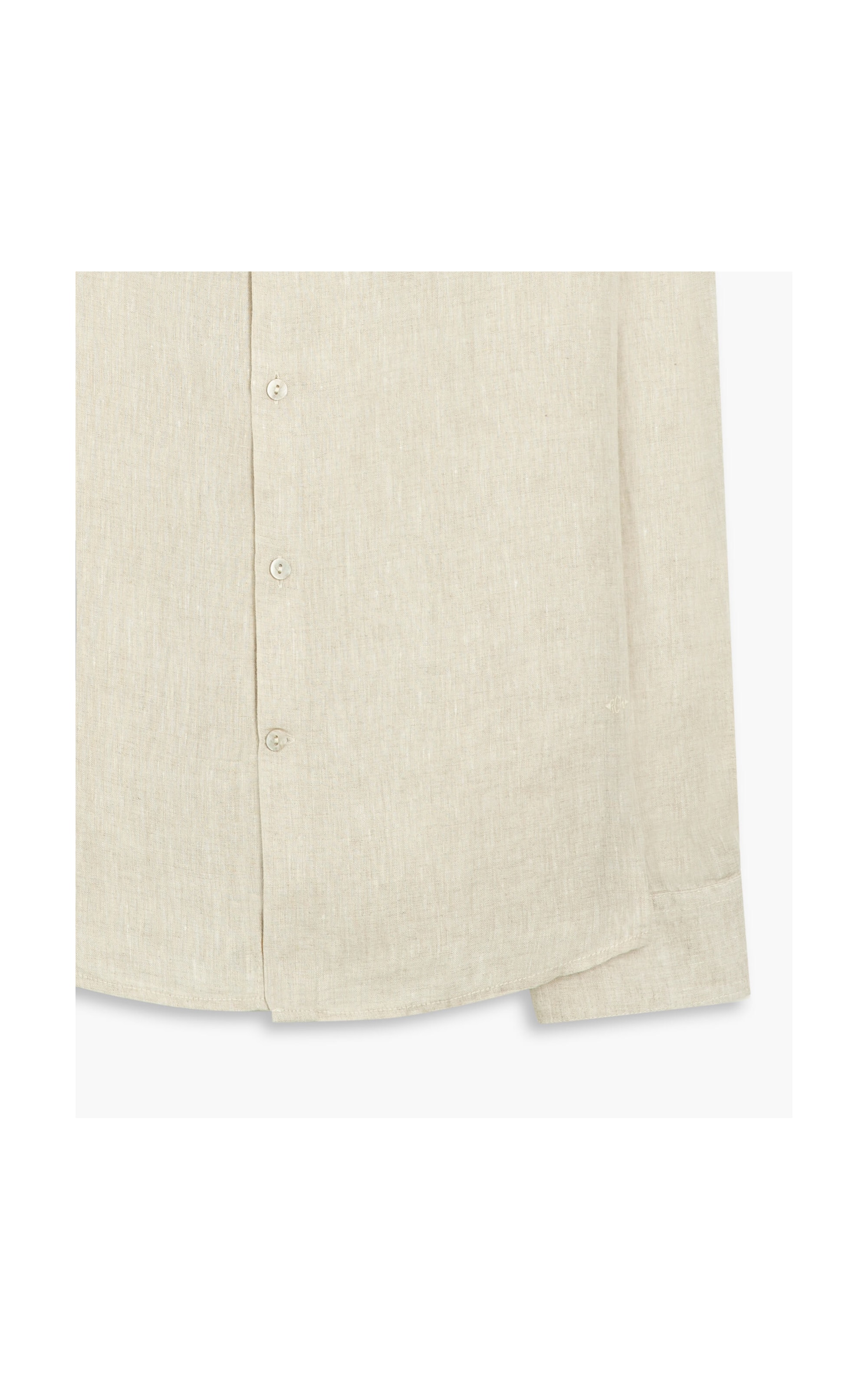 Camisa  Puro Linho  Cross Dye Areia