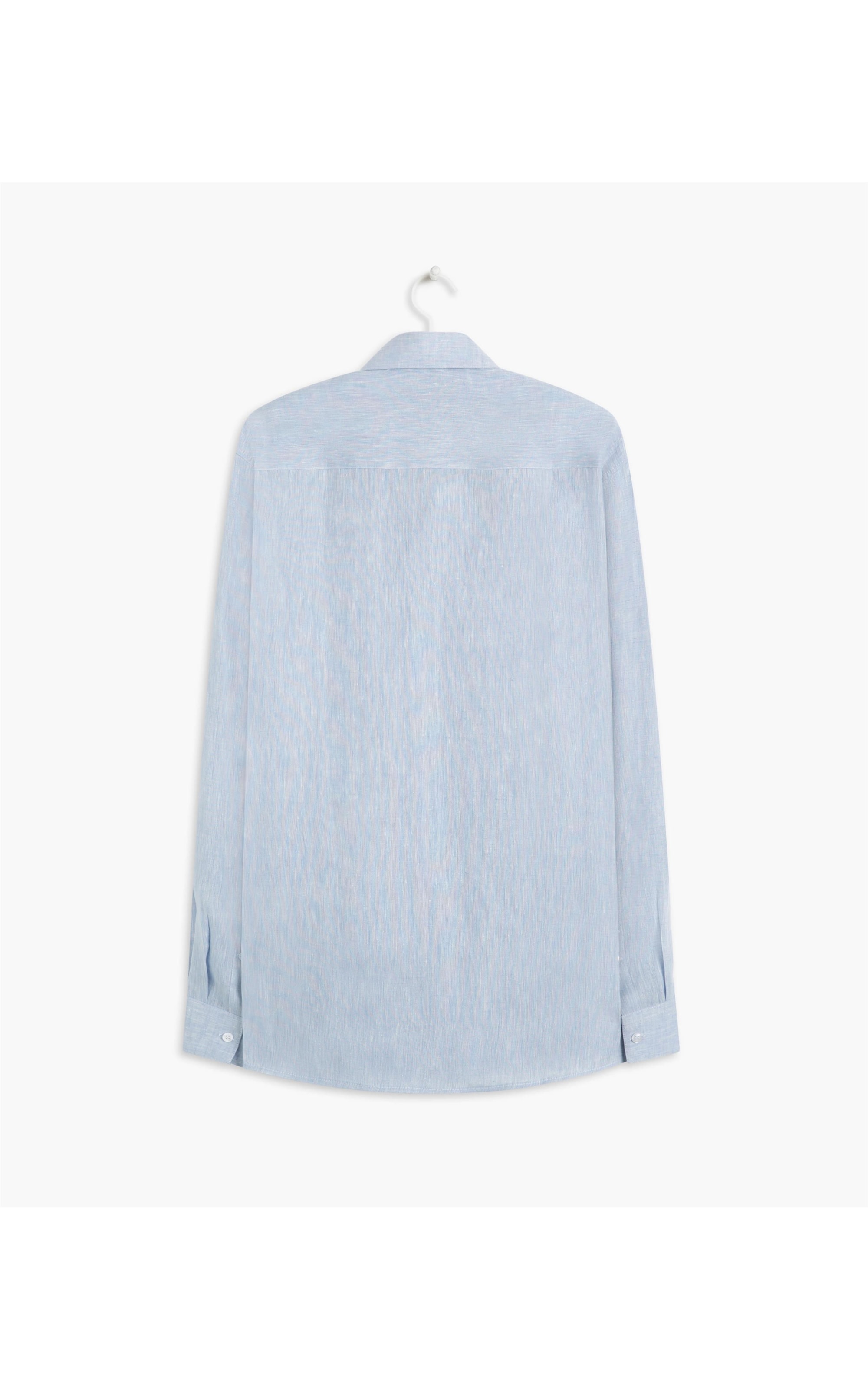 Camisa Puro Linho Cross  Dye Azul Claro