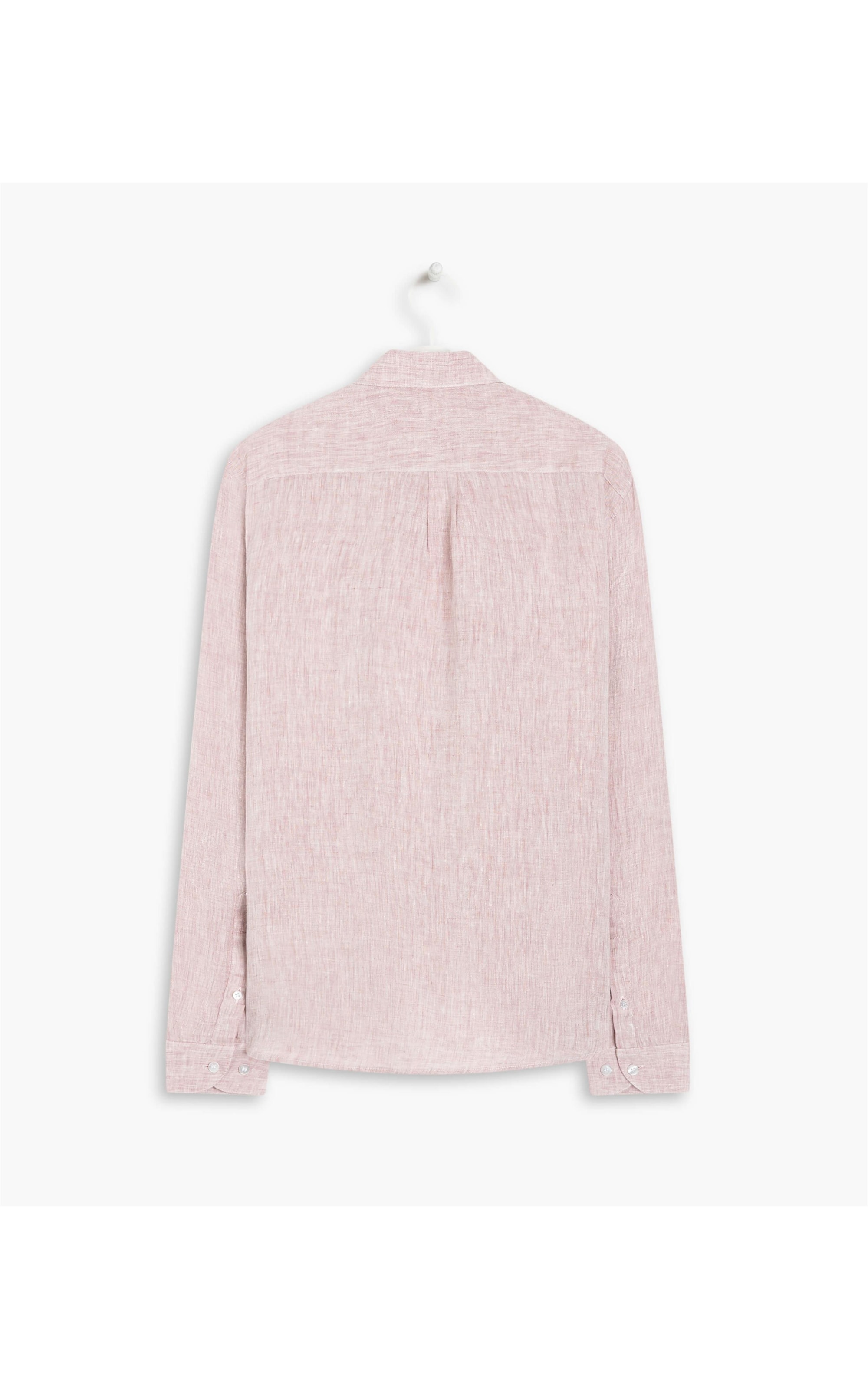 Camisa  Puro Linho  Cross Dye Blush