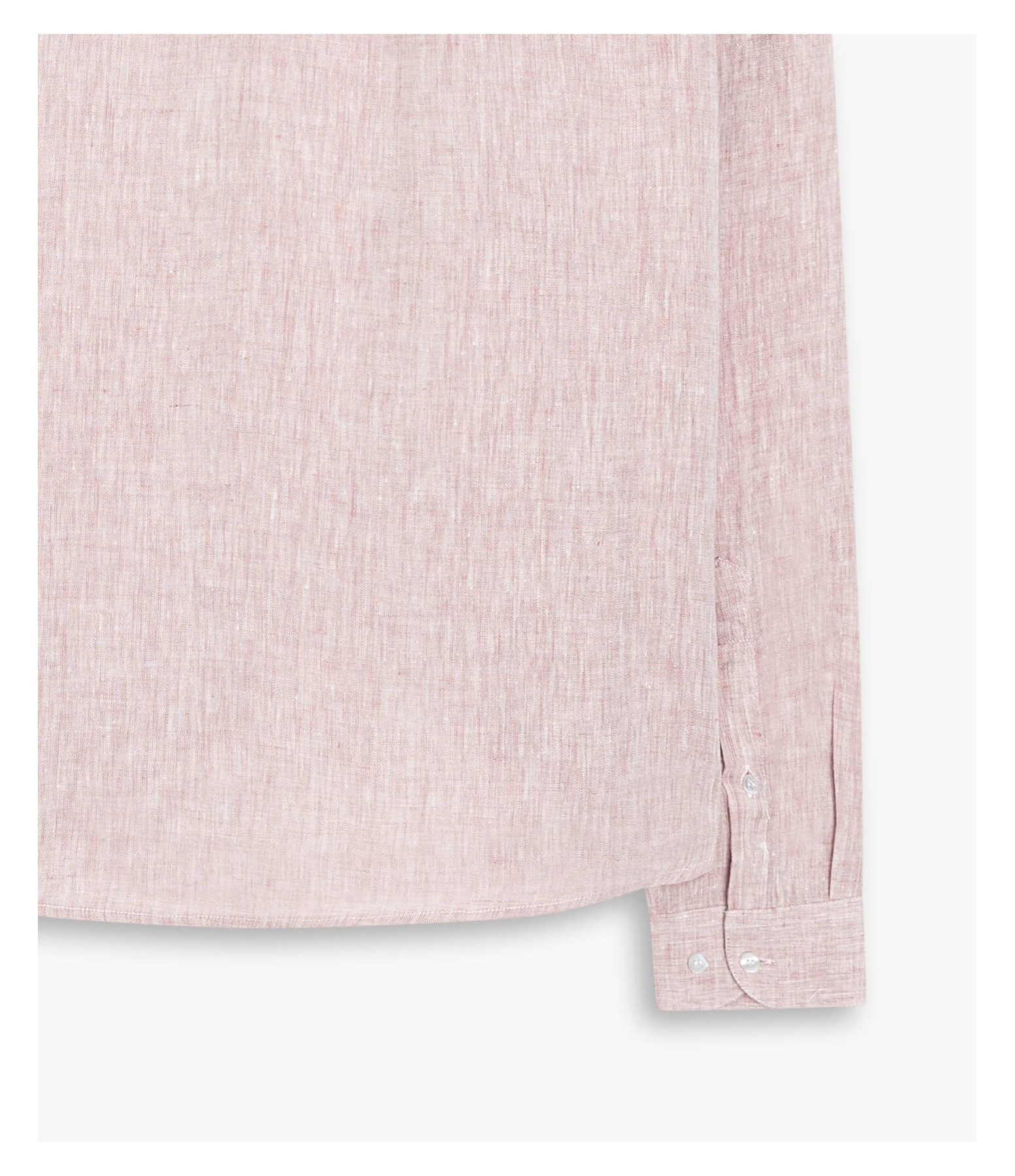 Camisa  Puro Linho  Cross Dye Blush