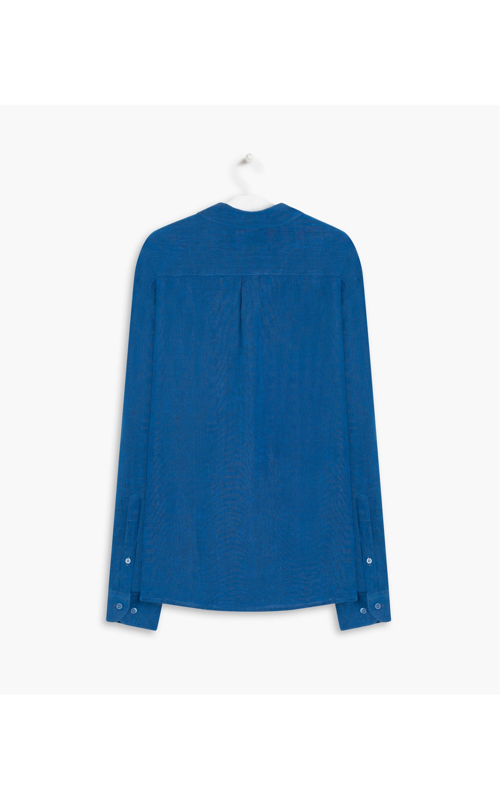 Camisa  Puro Linho  Cross Dye Dark Navy