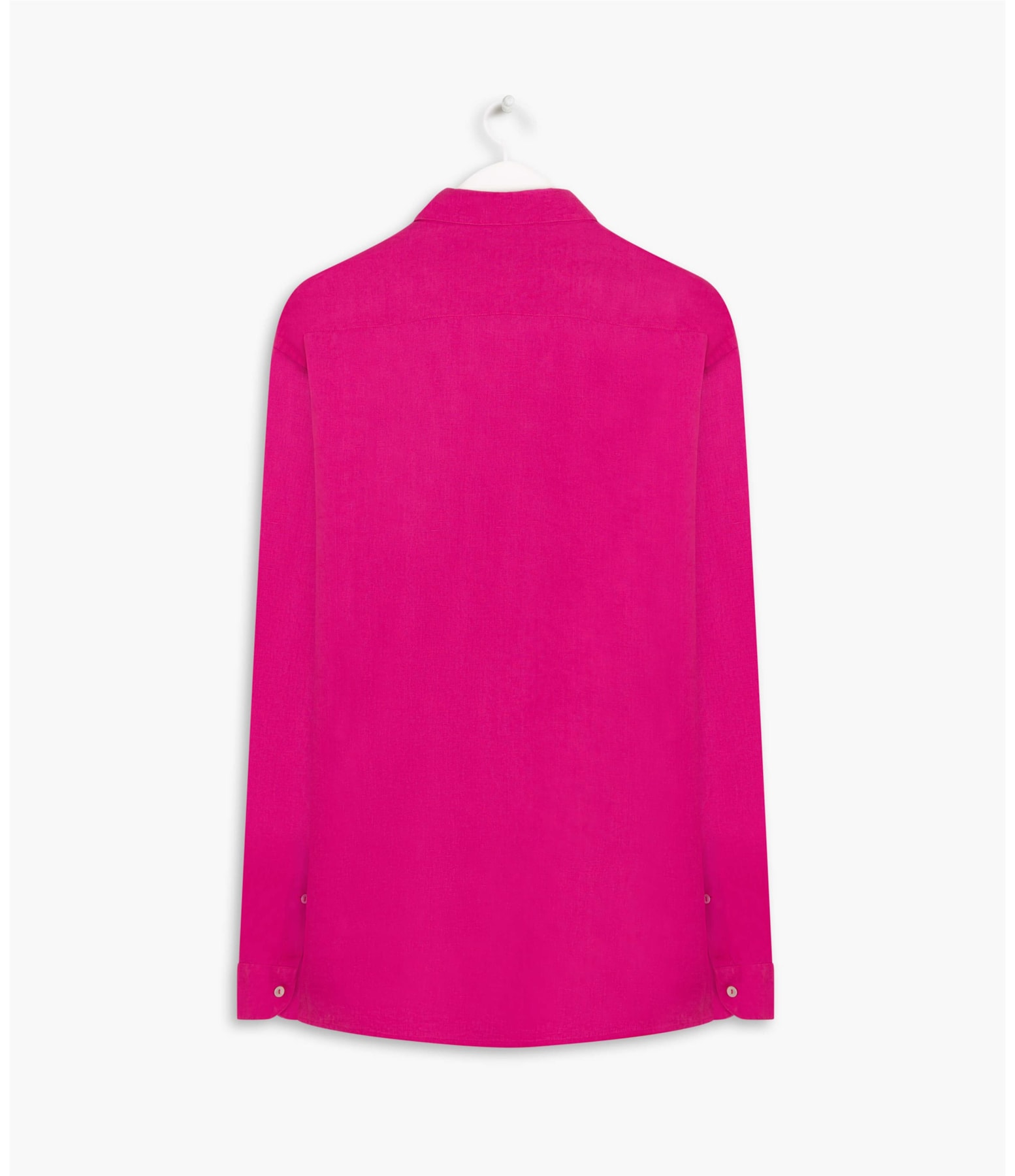 Camisa Puro Linho Cross Dye  Ml Rosa Shock