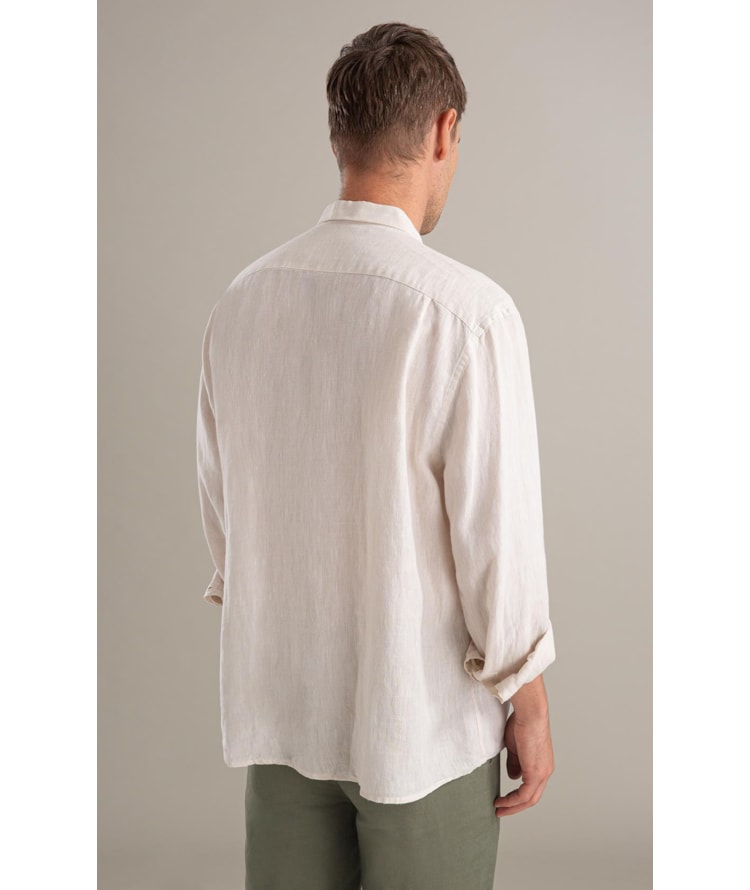 Camisa  Puro Linho  Cross Dye Natural