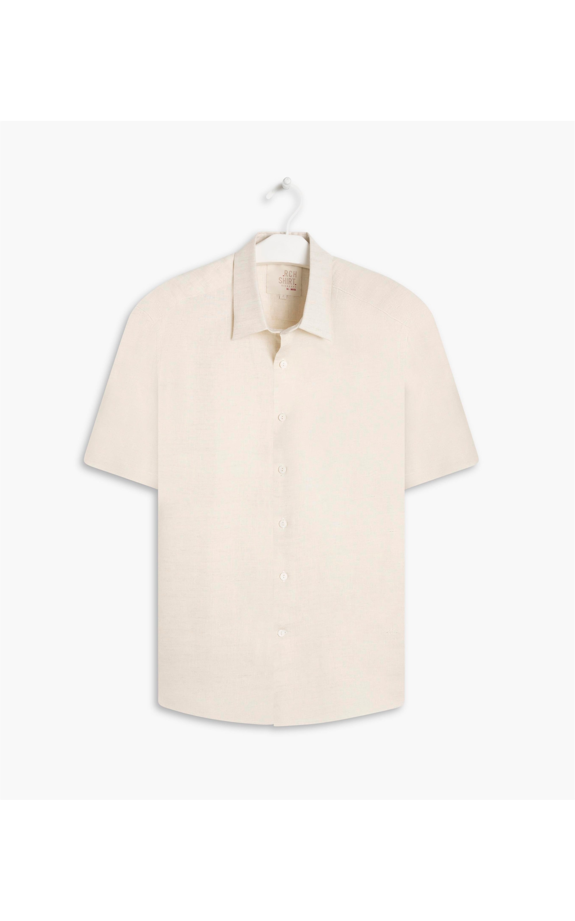 Camisa  Puro Linho  Cross Dye Natural