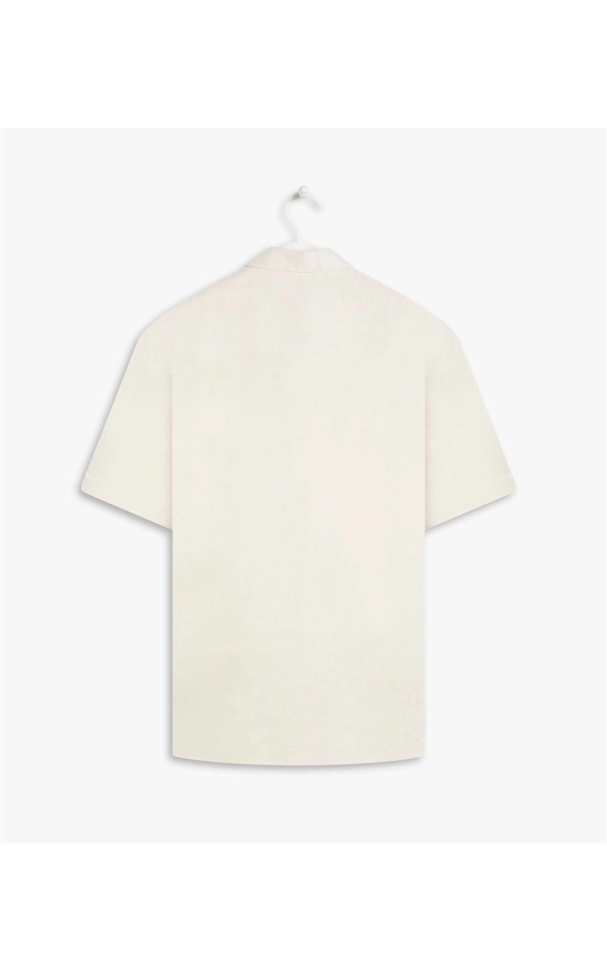 Camisa  Puro Linho  Cross Dye Natural