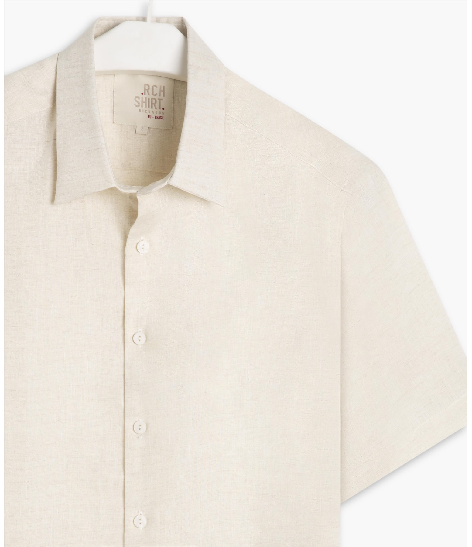 Camisa  Puro Linho  Cross Dye Natural