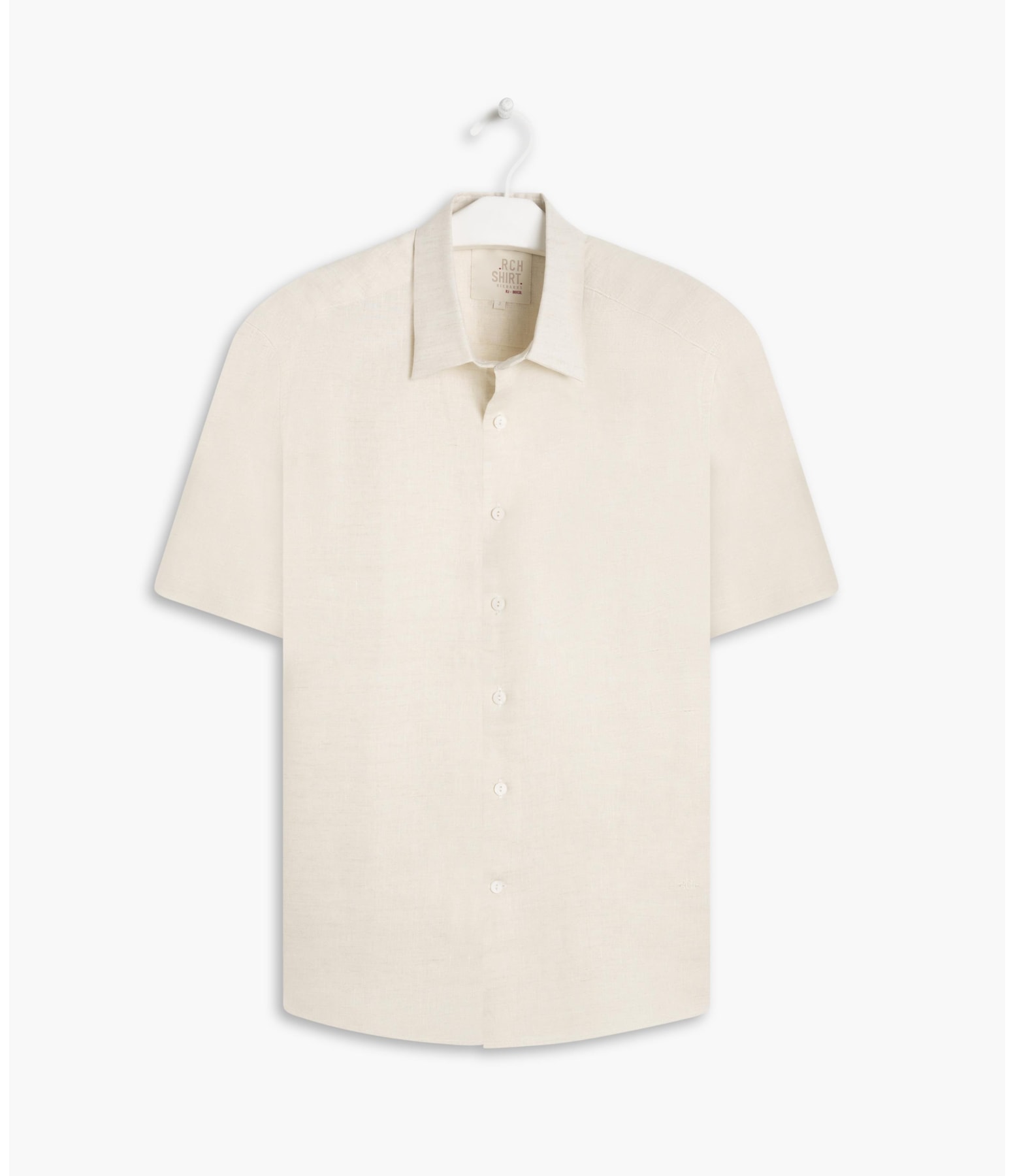 Camisa Puro Linho  Cross Dye Natural