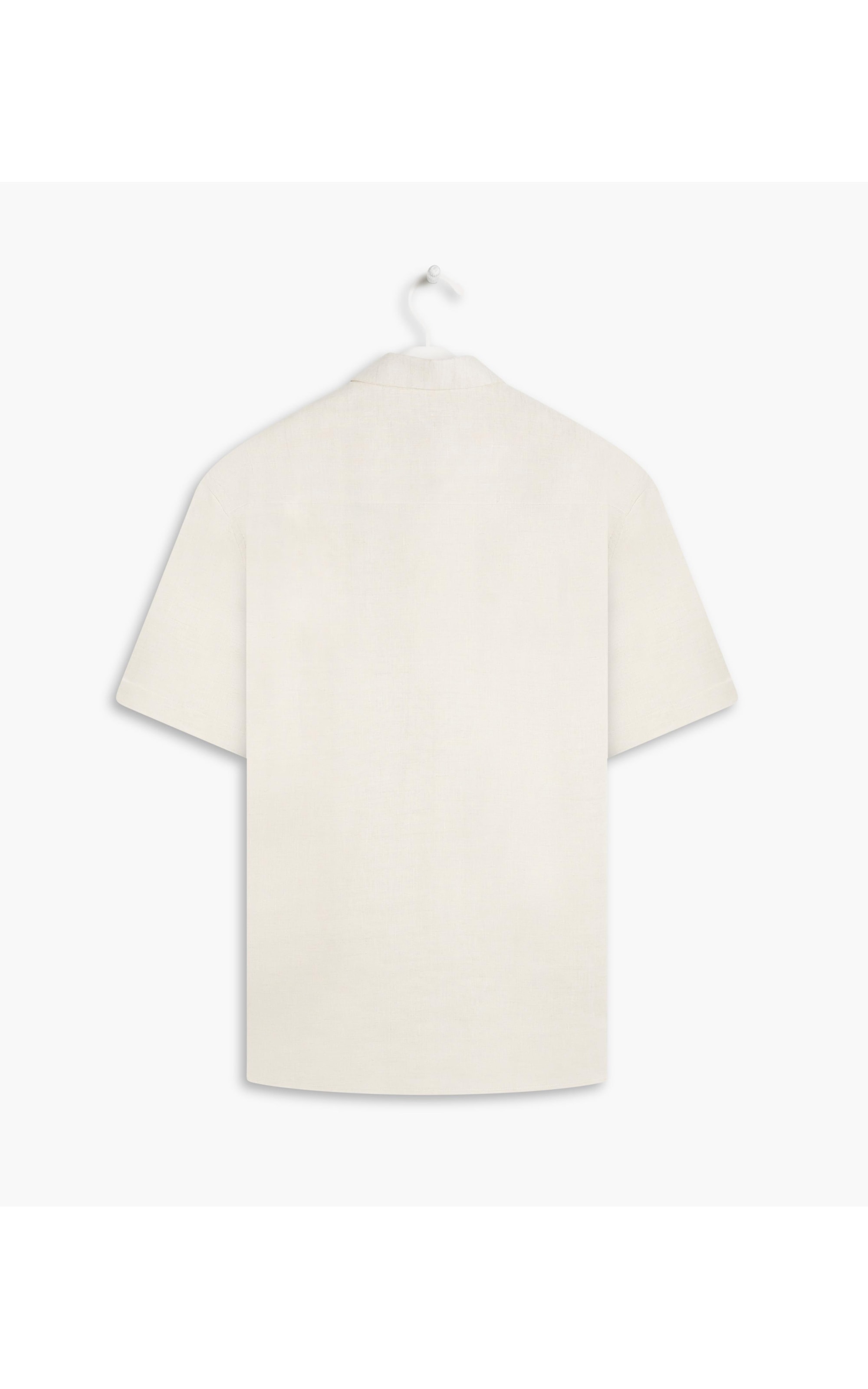 Camisa Puro Linho  Cross Dye Natural