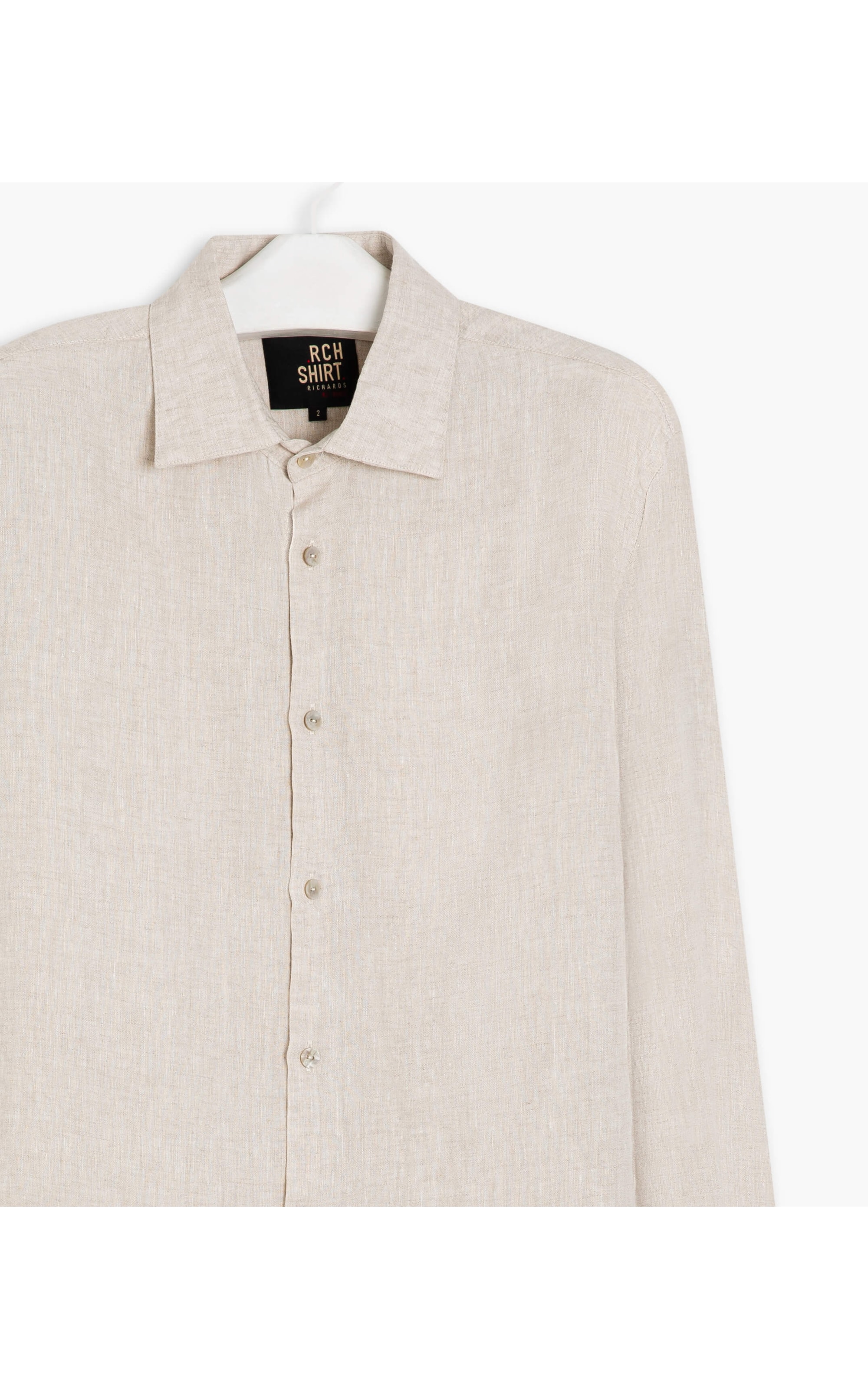 Camisa  Puro Linho  Cross Dye Natural