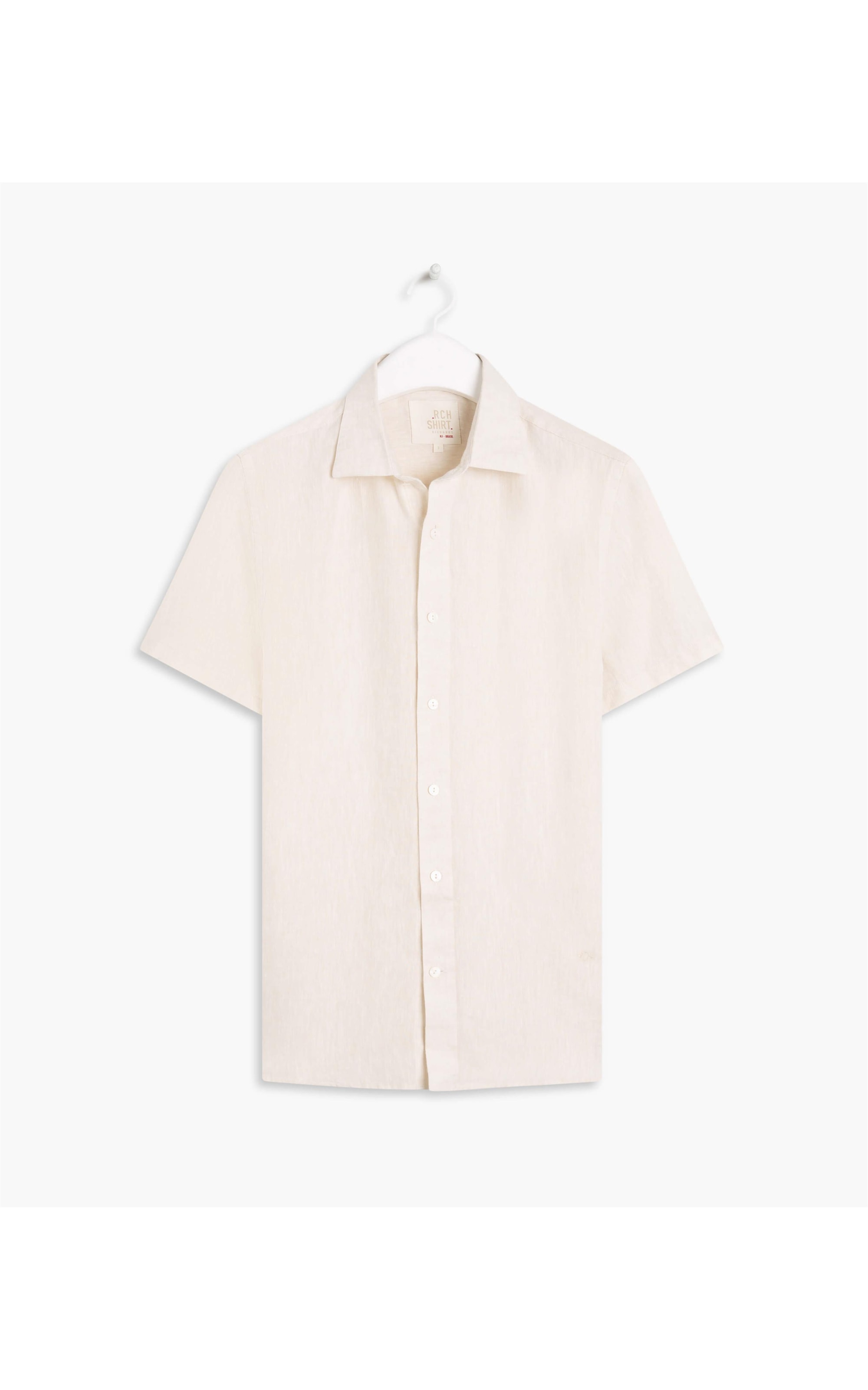 Camisa Puro Linho  Cross Dye Natural