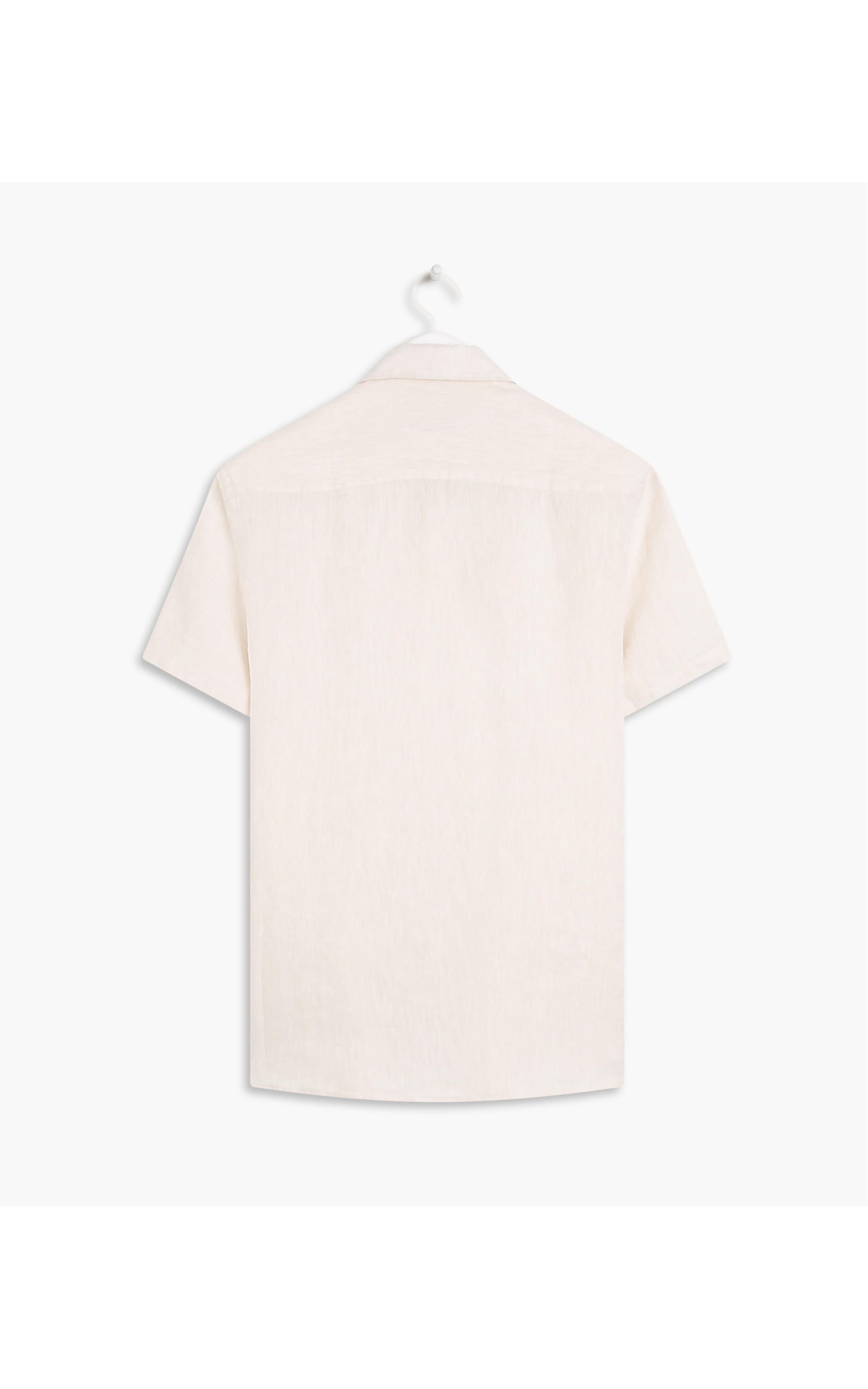 Camisa Puro Linho  Cross Dye Natural