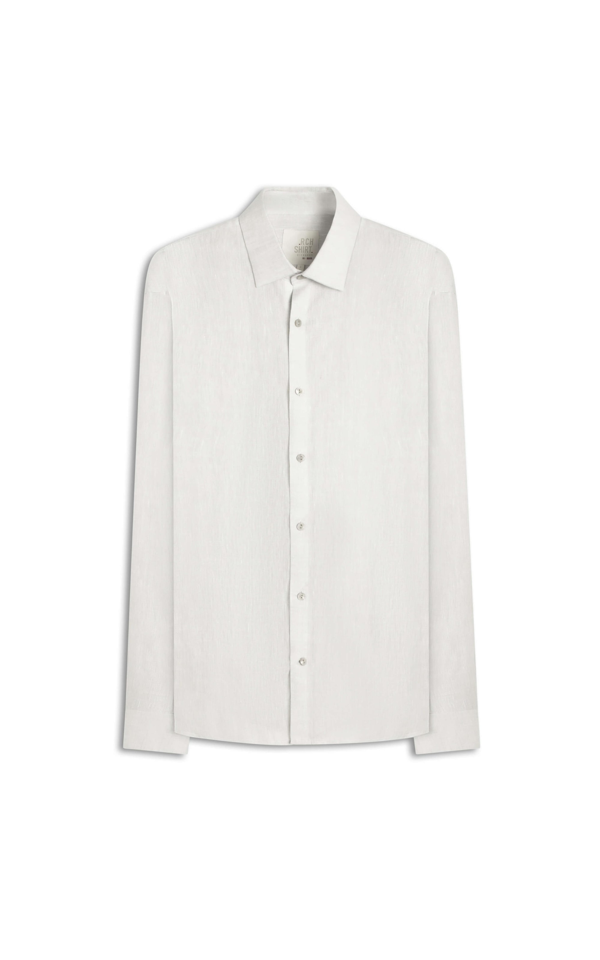 Camisa  Puro Linho  Cross Dye Prata