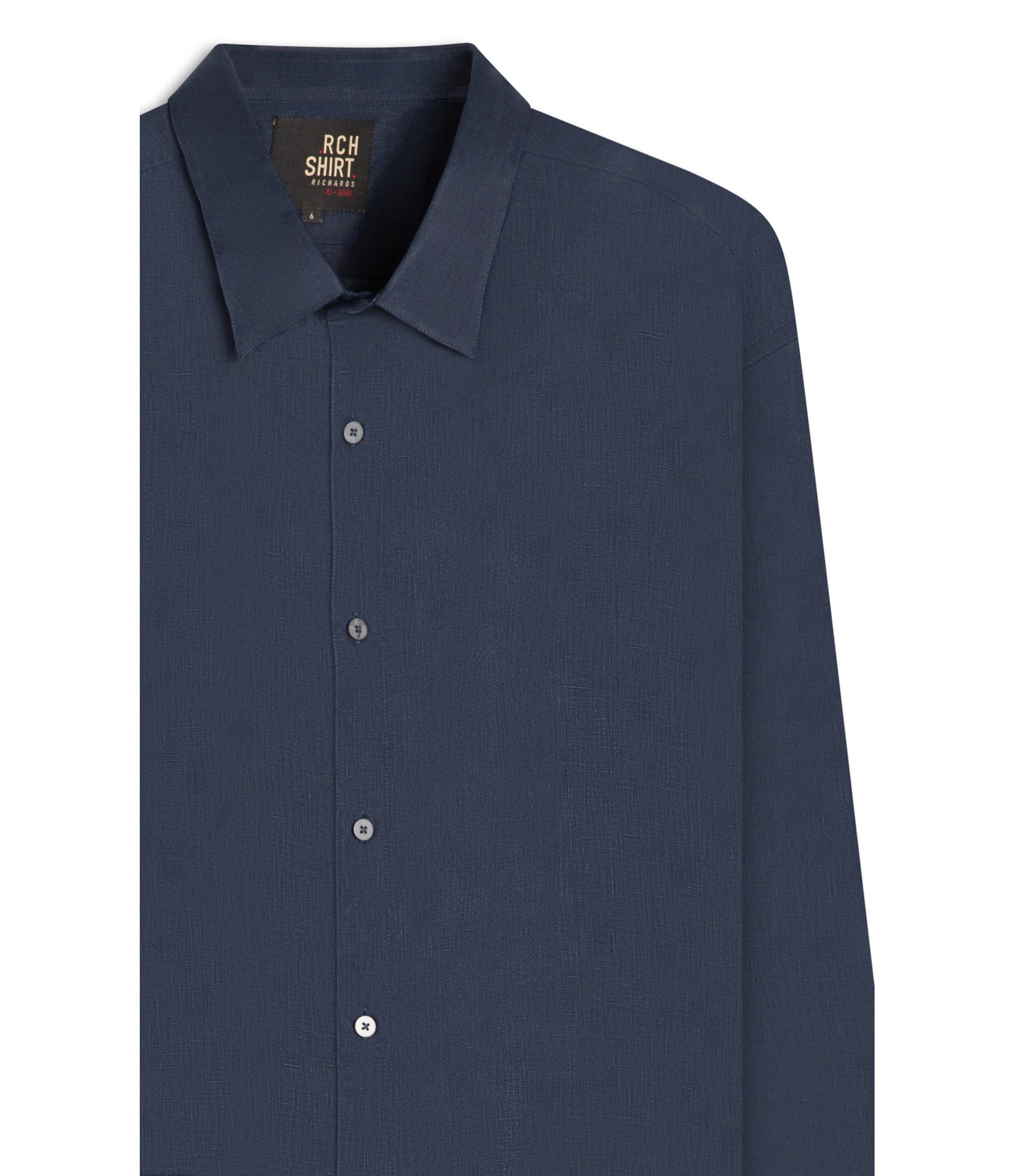 Camisa  Puro Linho  Dark Navy