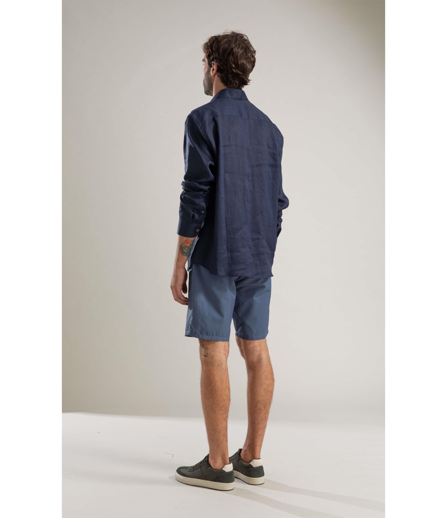 Camisa  Puro Linho Dark Navy i