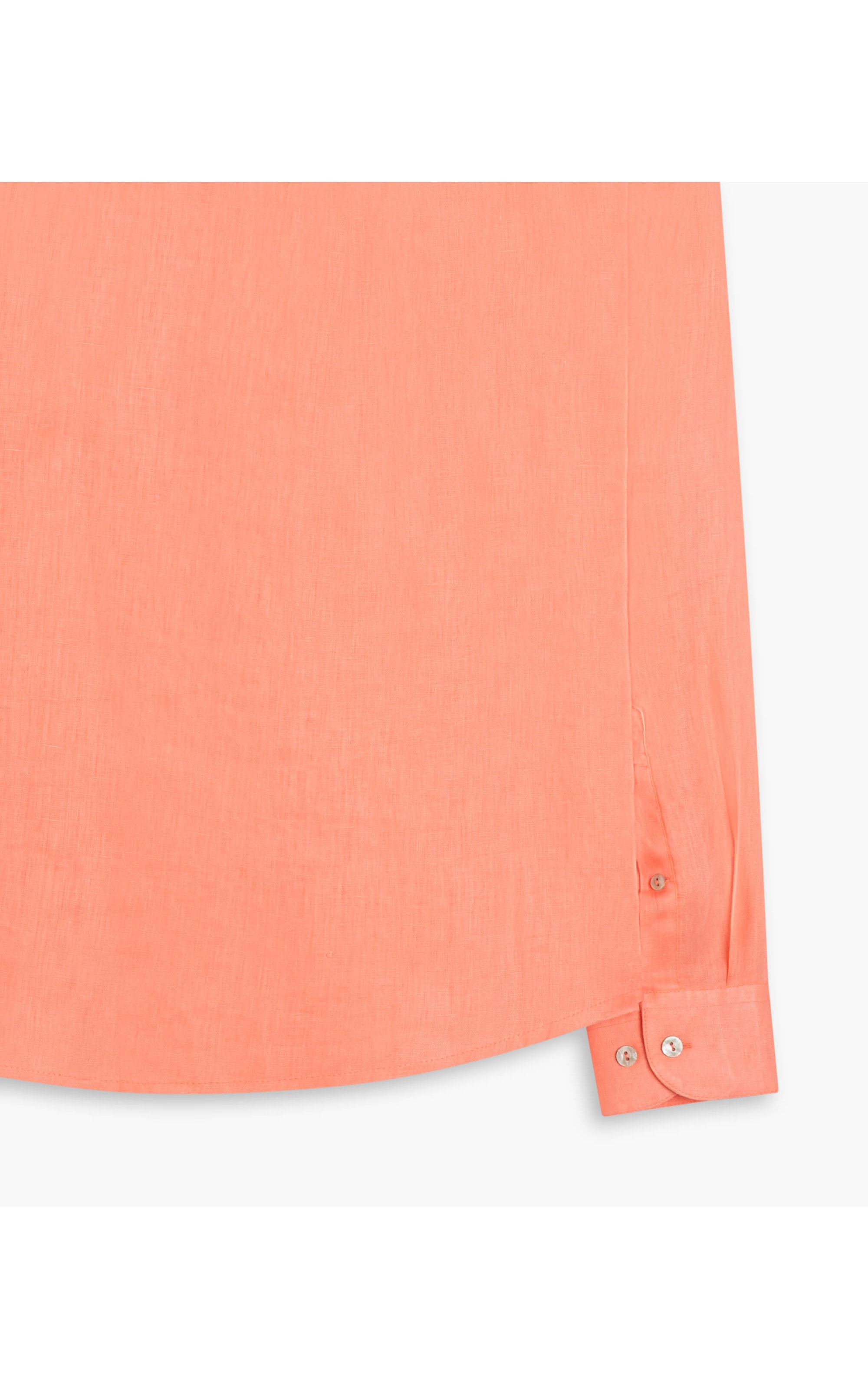 Camisa  Puro Linho Garment Dye  Ml Masculino Melancia