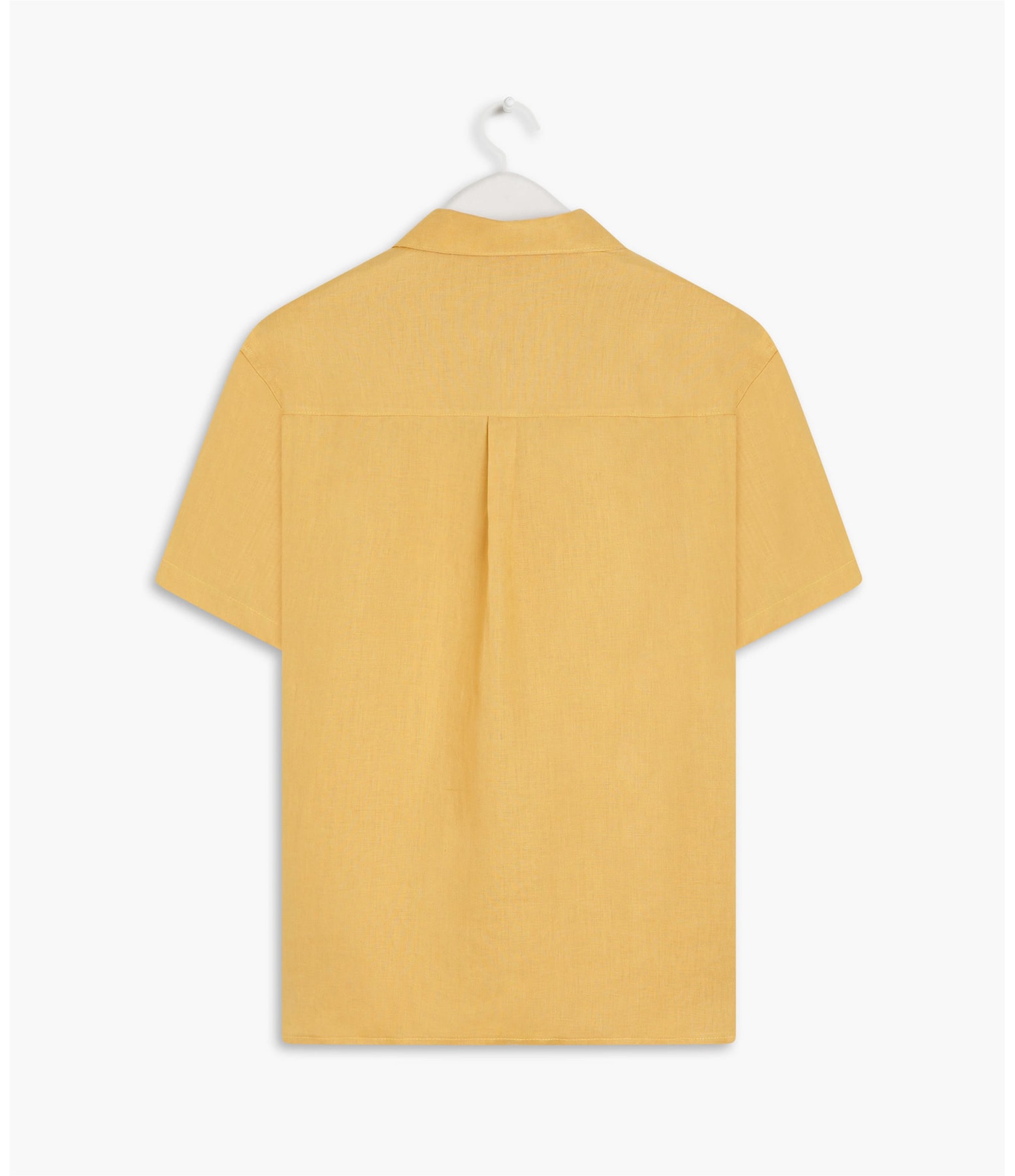Camisa  Puro Linho  Garment Dye Mostarda