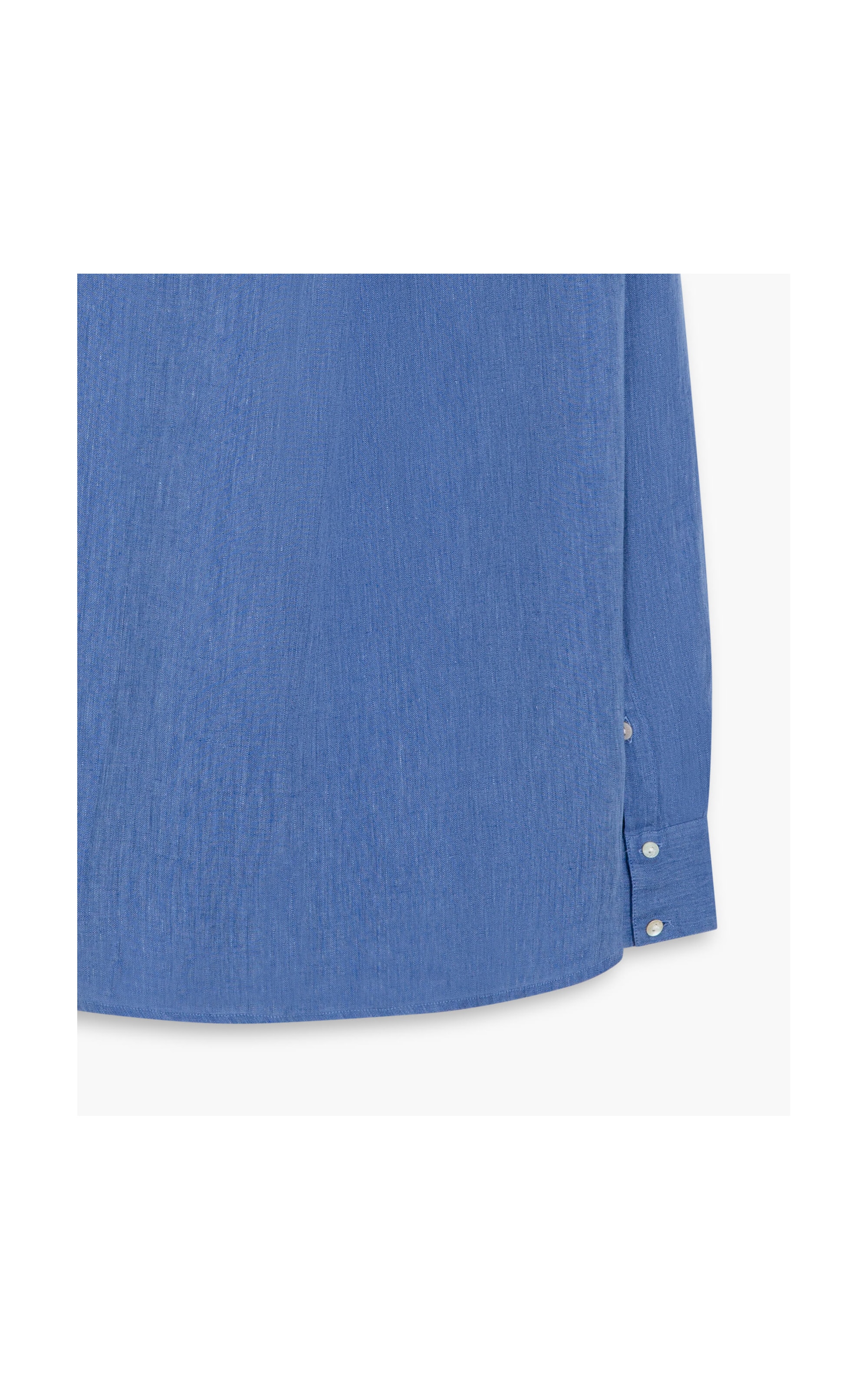 Camisa  Puro Linho  Genebra Azul Chofer