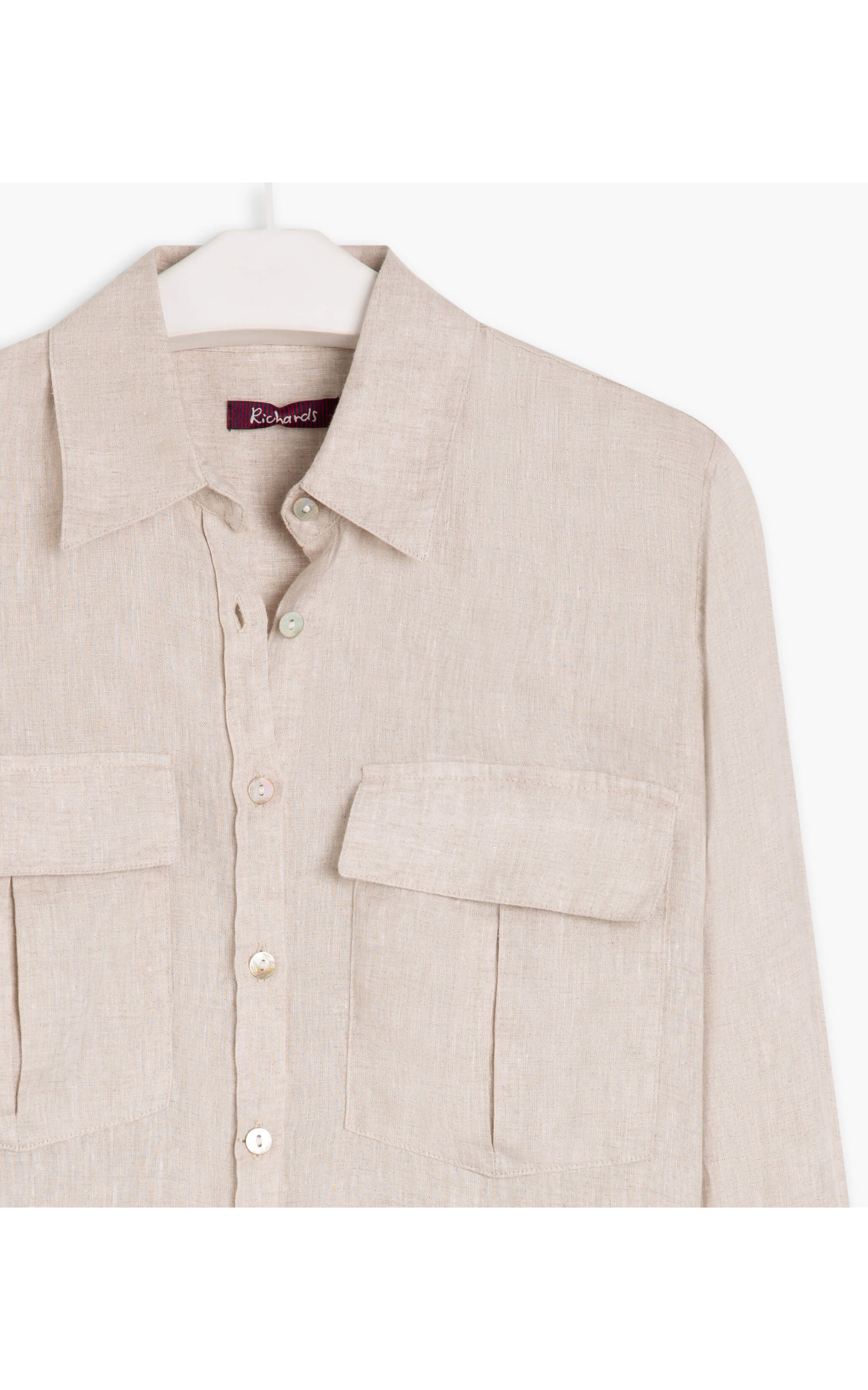 Camisa  Puro Linho  Genebra Natural