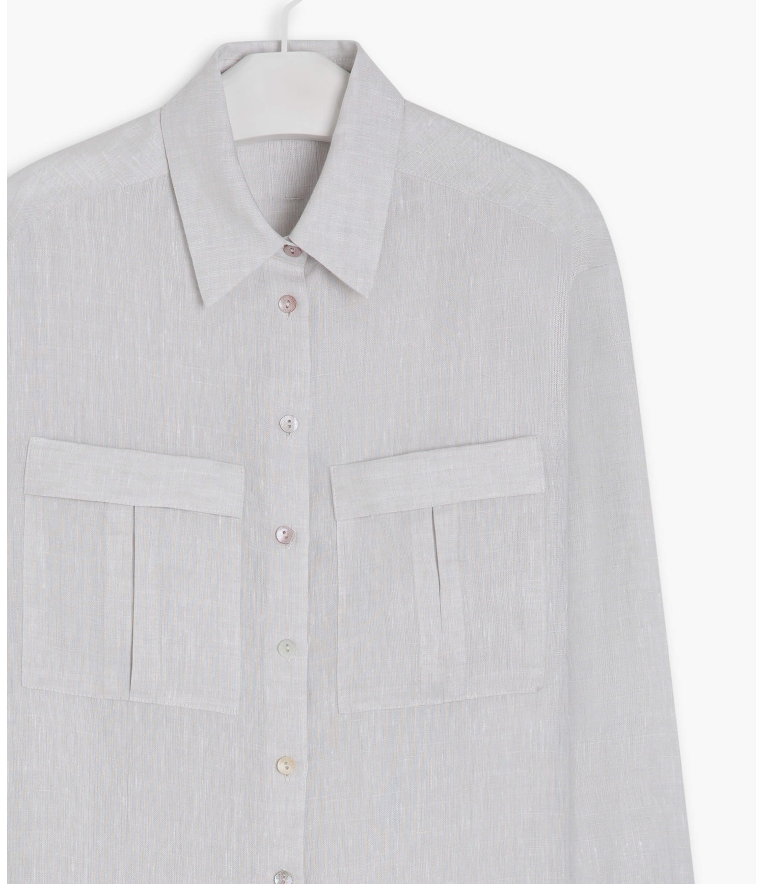 Camisa  Puro Linho  Libia Areia