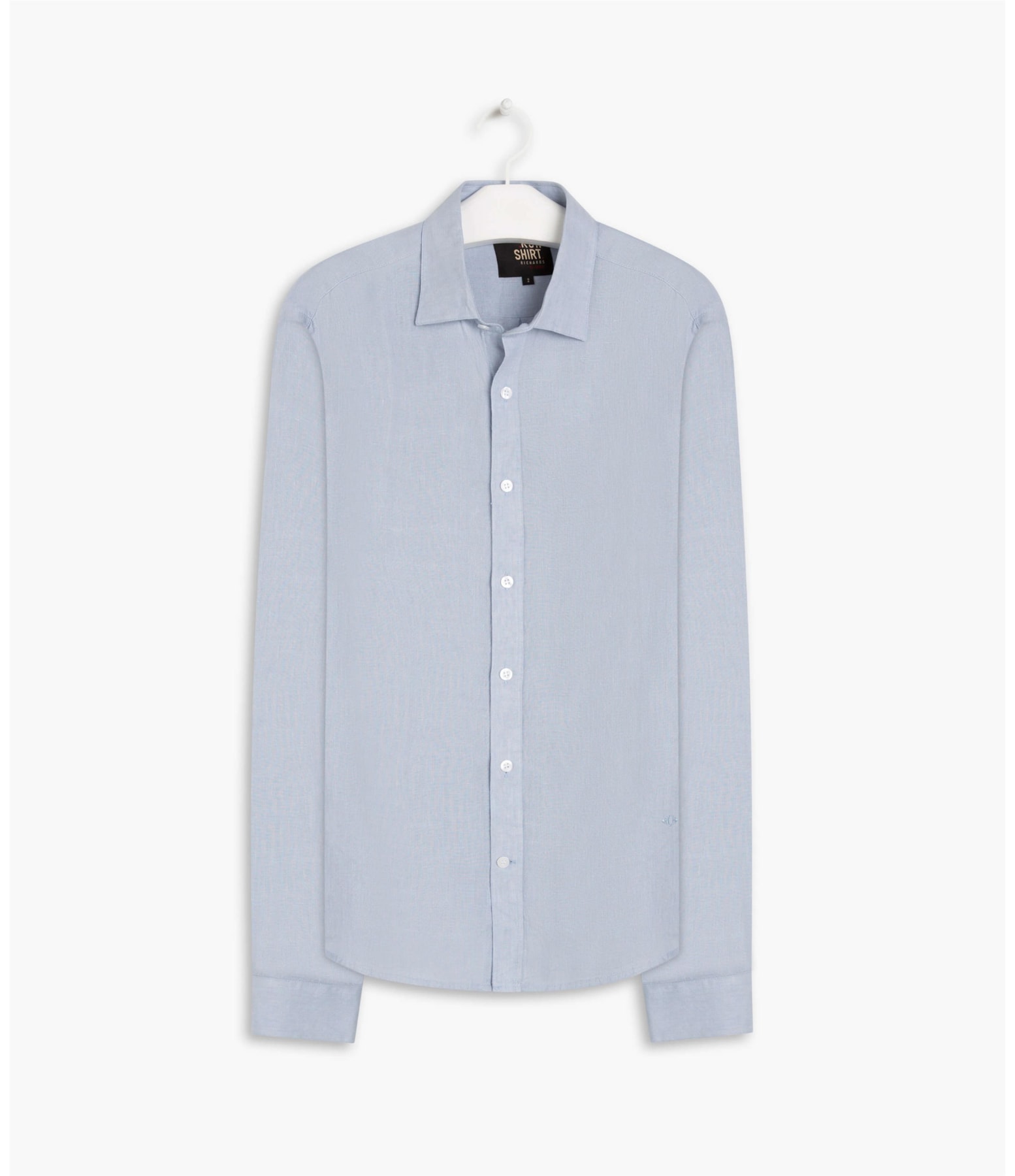 Camisa  Puro Linho  Matheus Azul Bic