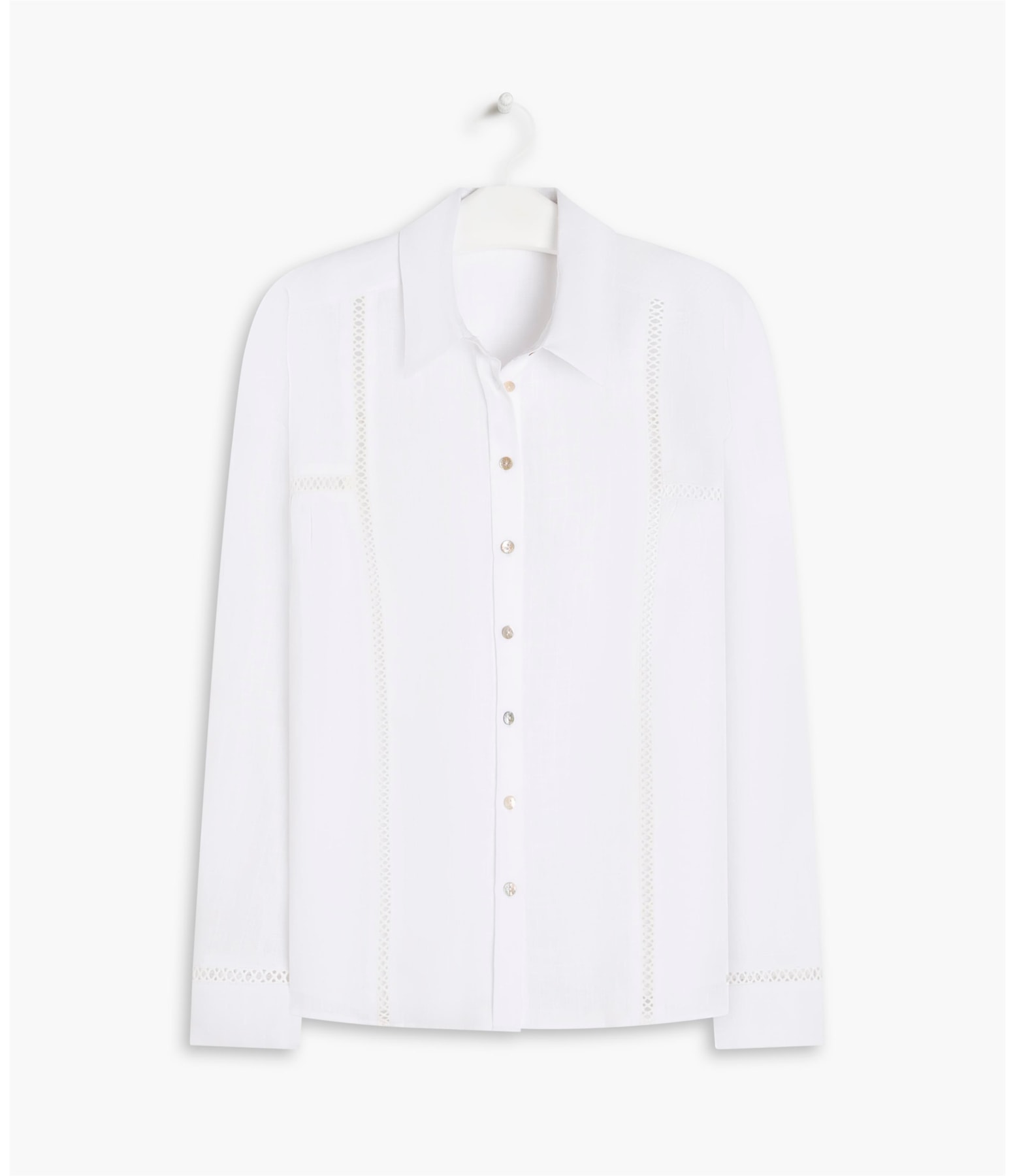 Camisa  Puro Linho Melfi Branco