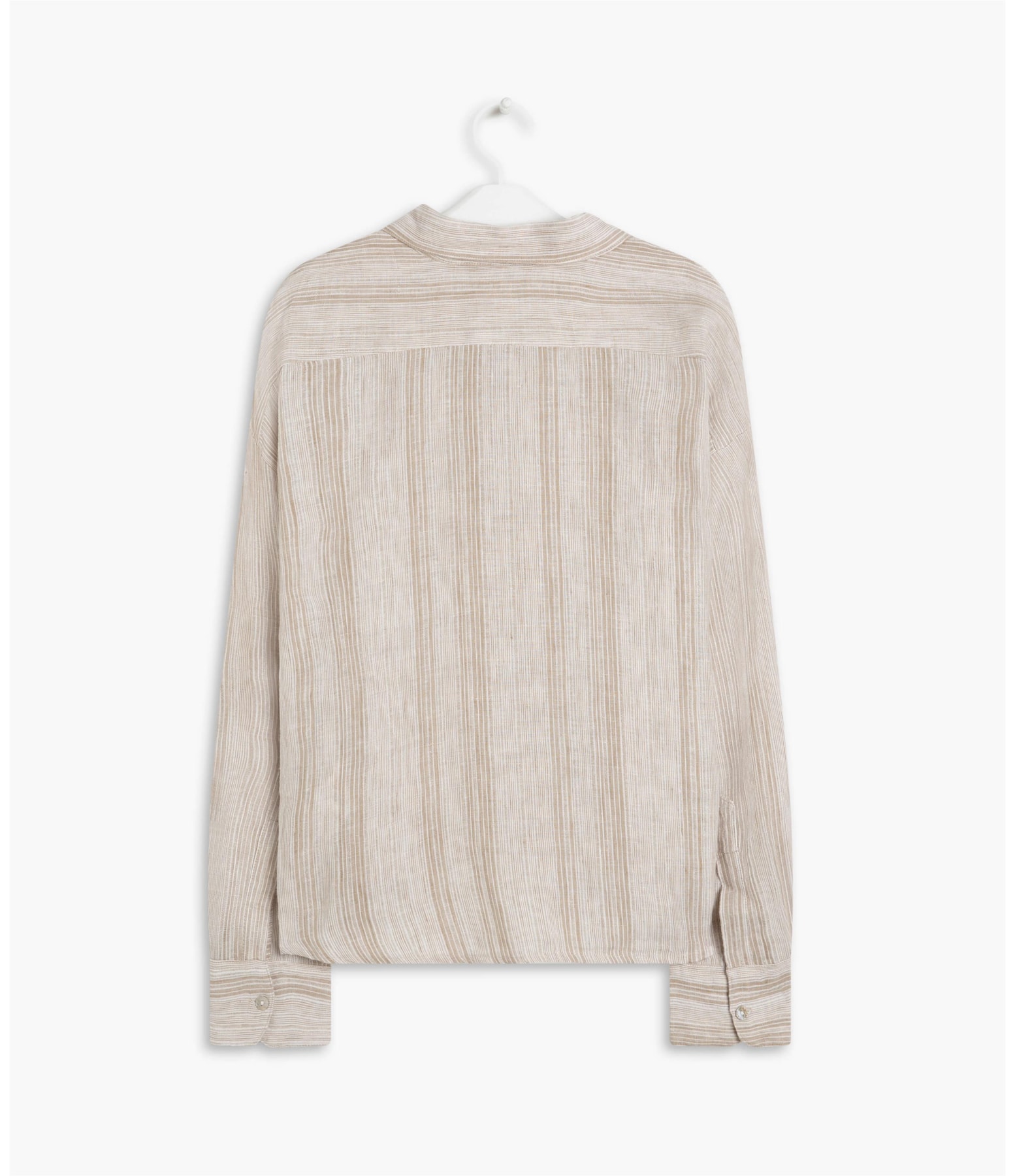 Camisa  Puro Linho  Napier Stripe Natural