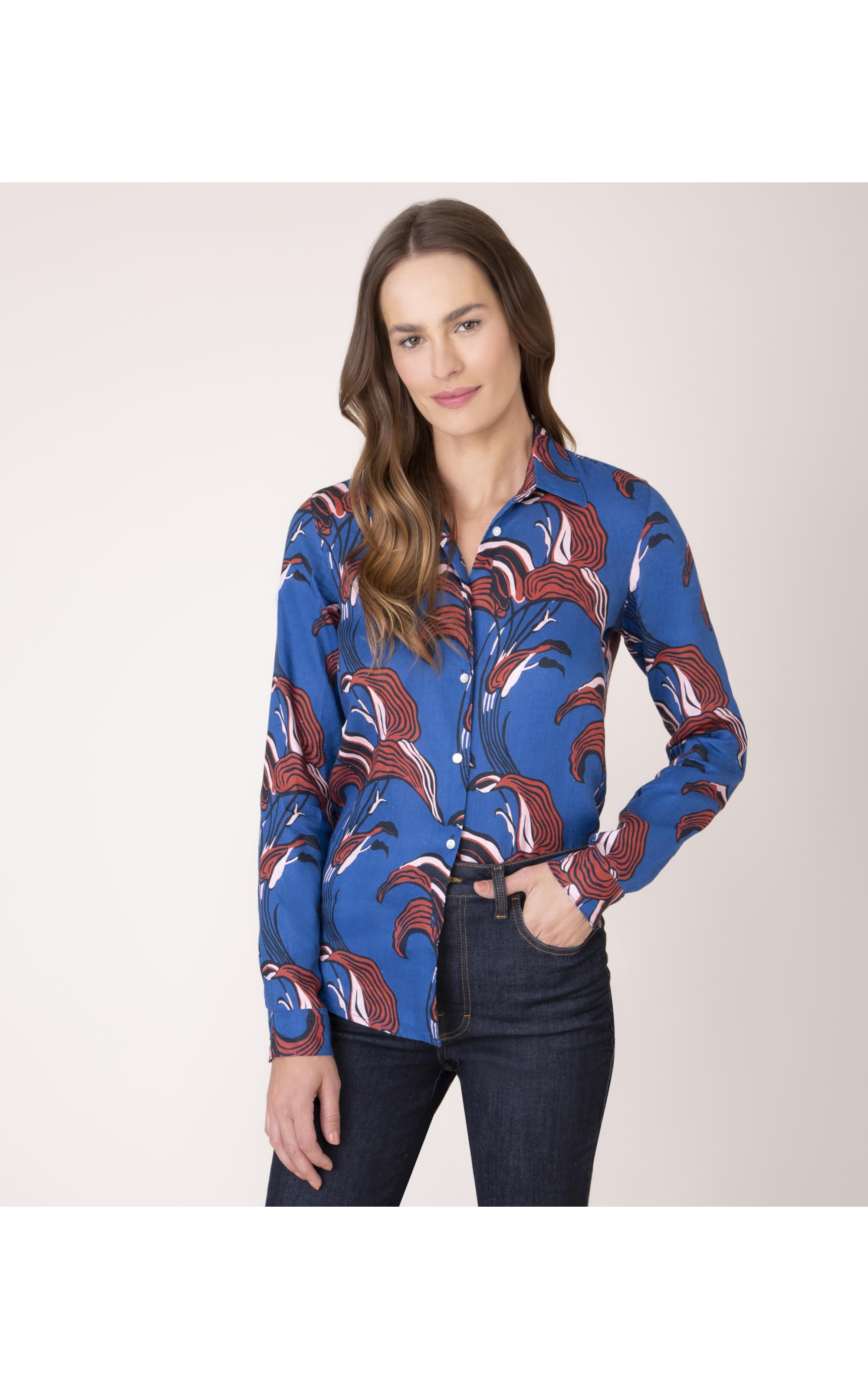 Camisa  Puro Linho  New Brava Whoa Royal