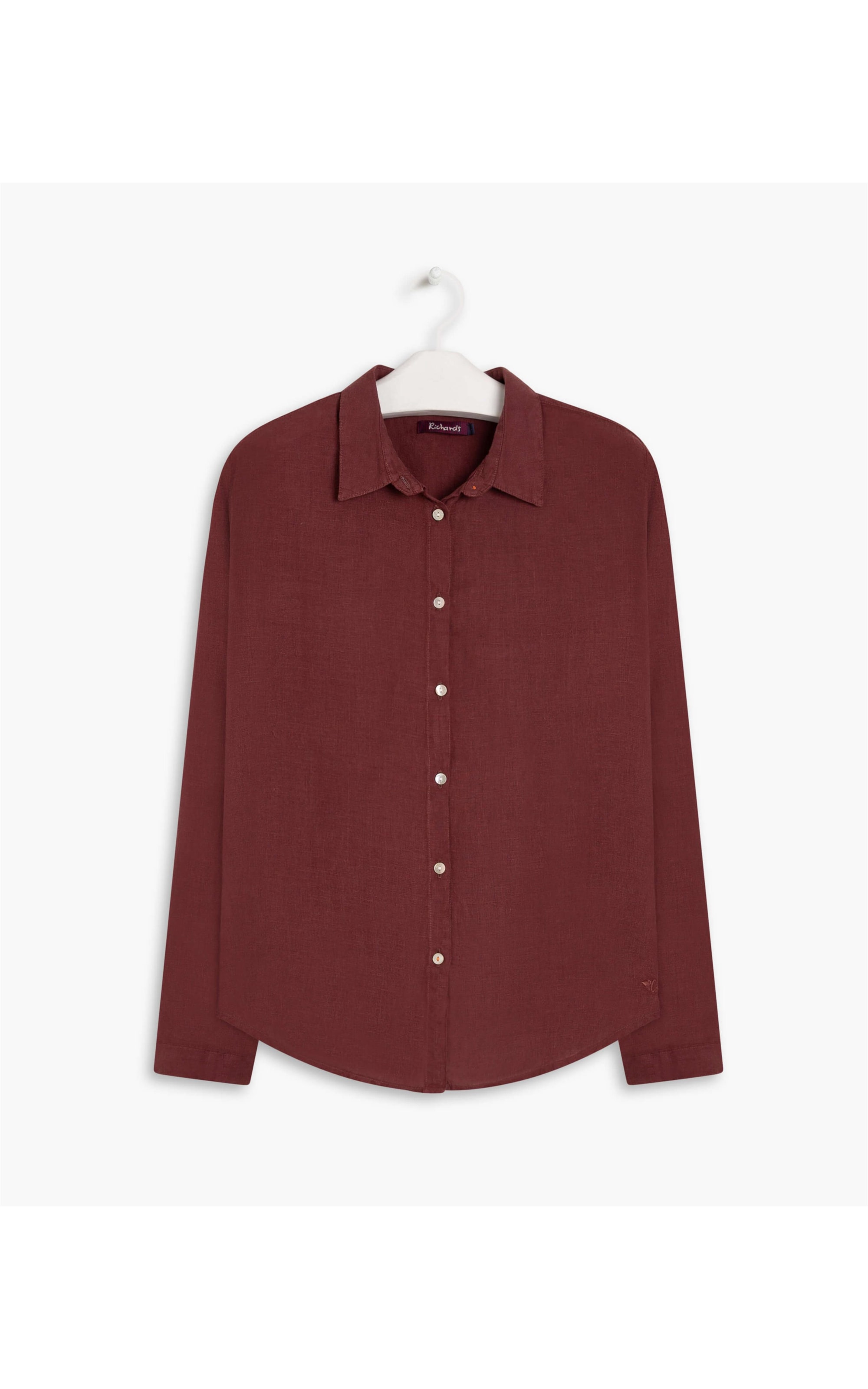 Camisa  Puro Linho  Niger Vinho