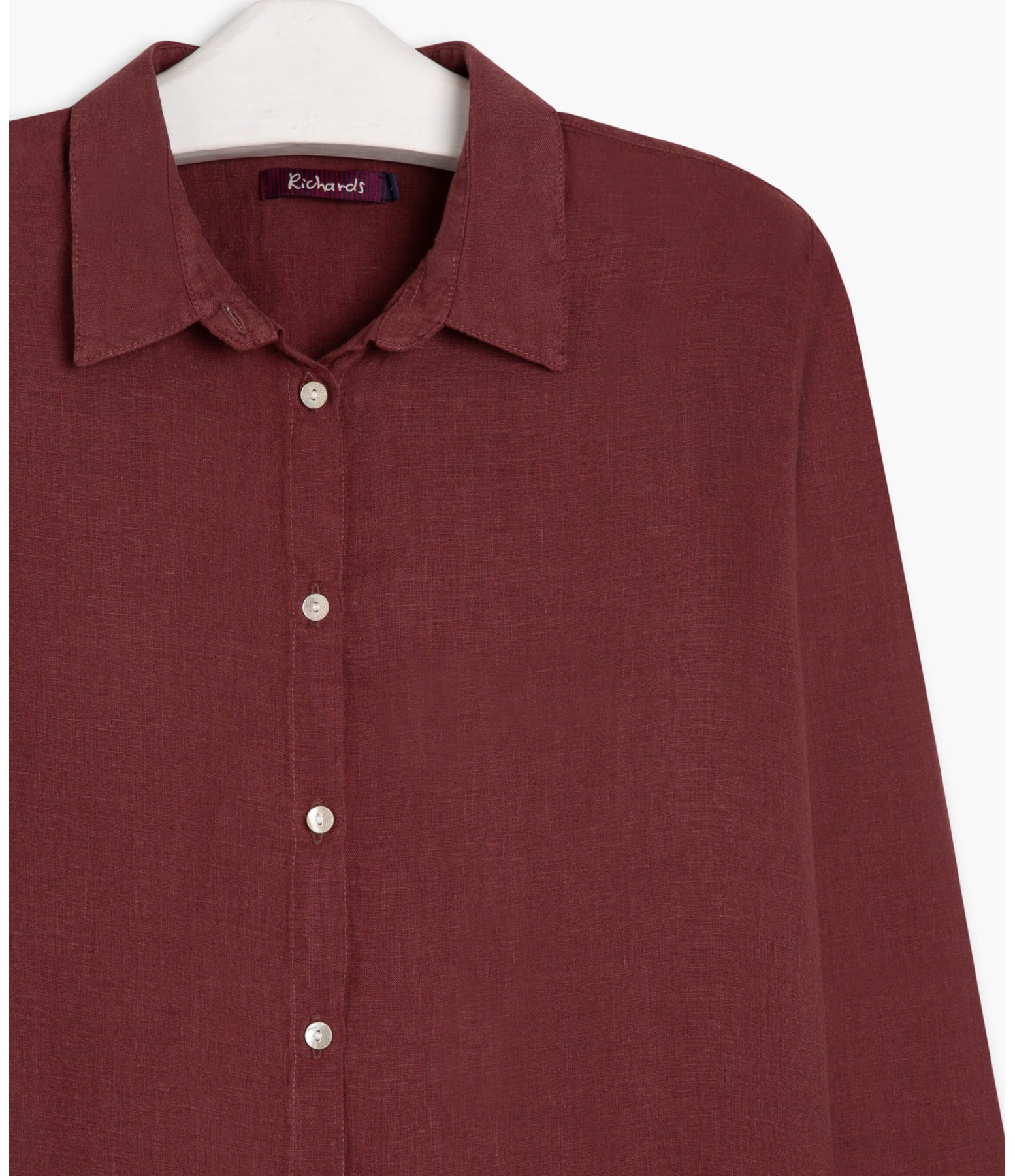 Camisa  Puro Linho  Niger Vinho