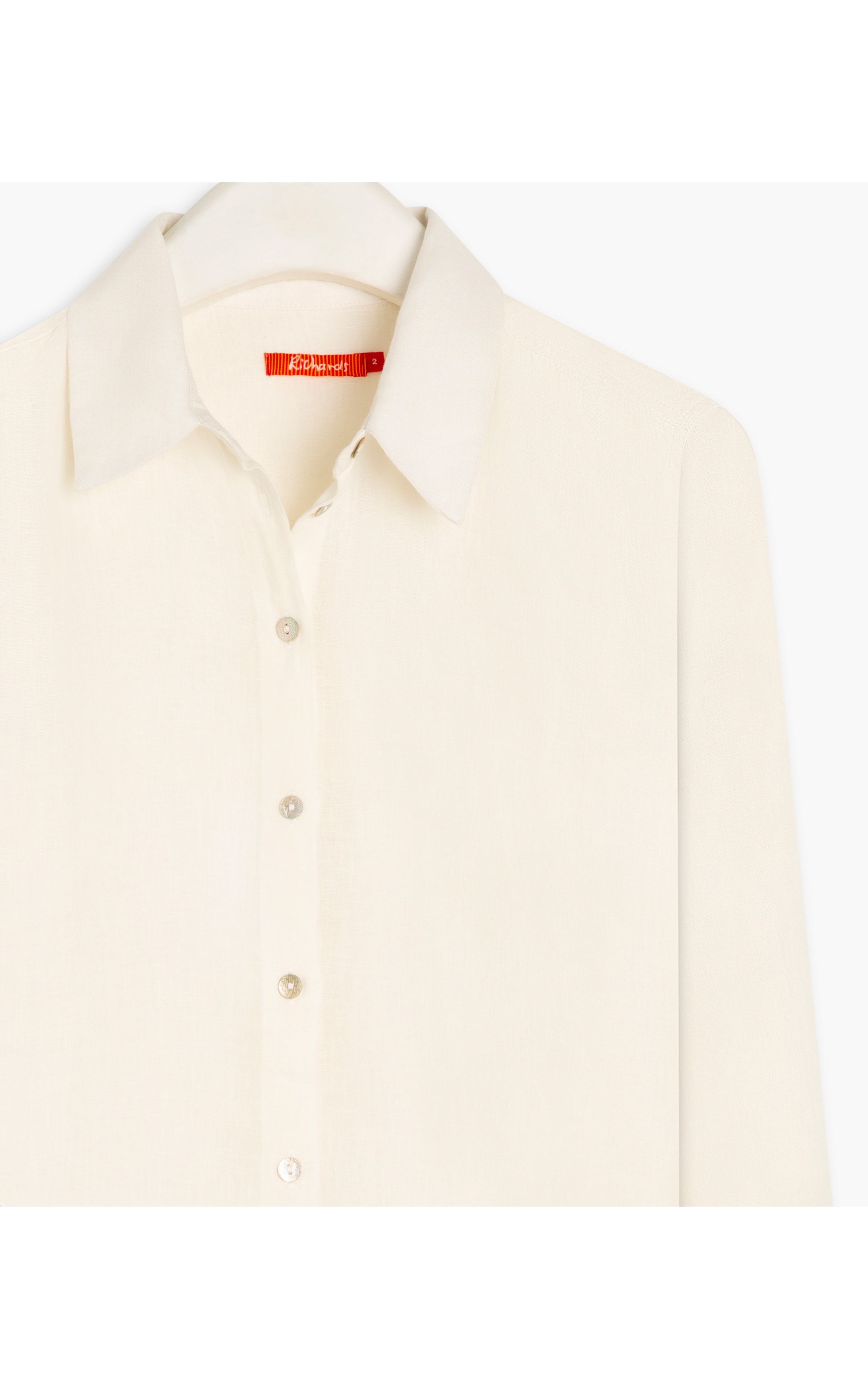 Camisa  Puro Linho  Nina Branco