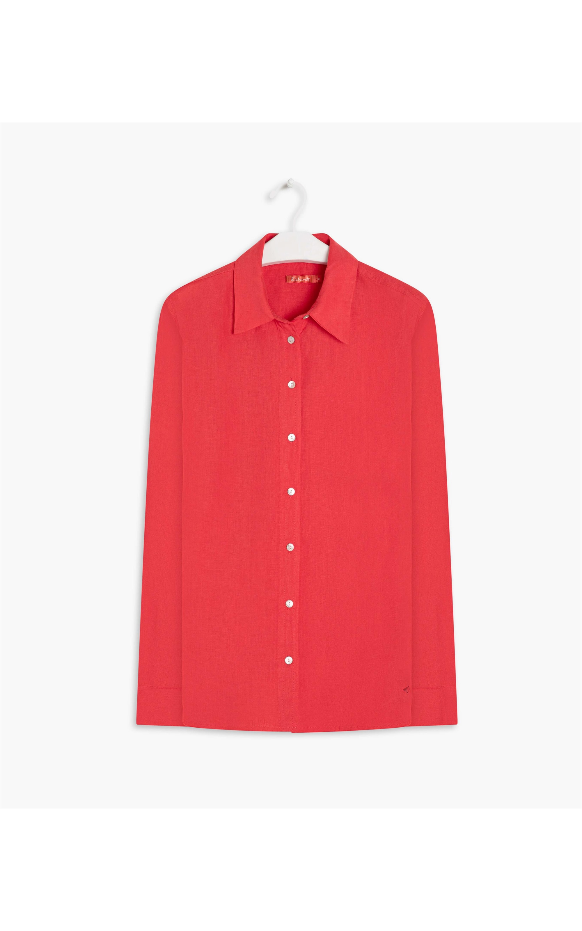 Camisa  Puro Linho  Nina Coral