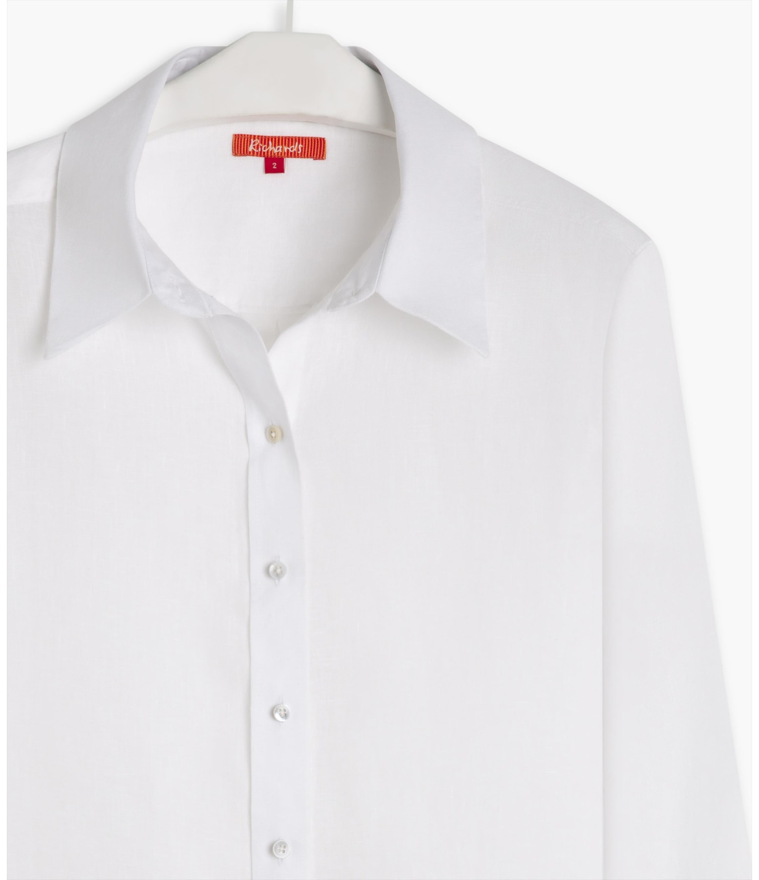 Camisa  Puro Linho Nina  Feminino Branco