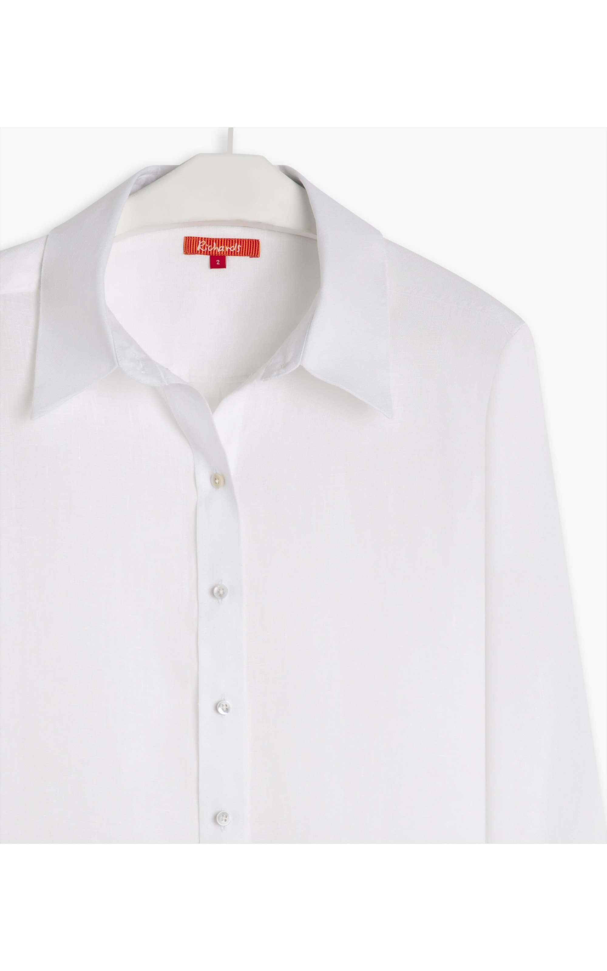 Camisa  Puro Linho Nina  Feminino Branco