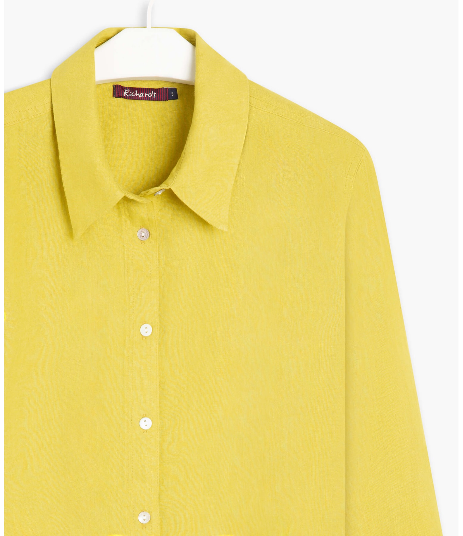 Camisa  Puro Linho Nina  Feminino Lemon
