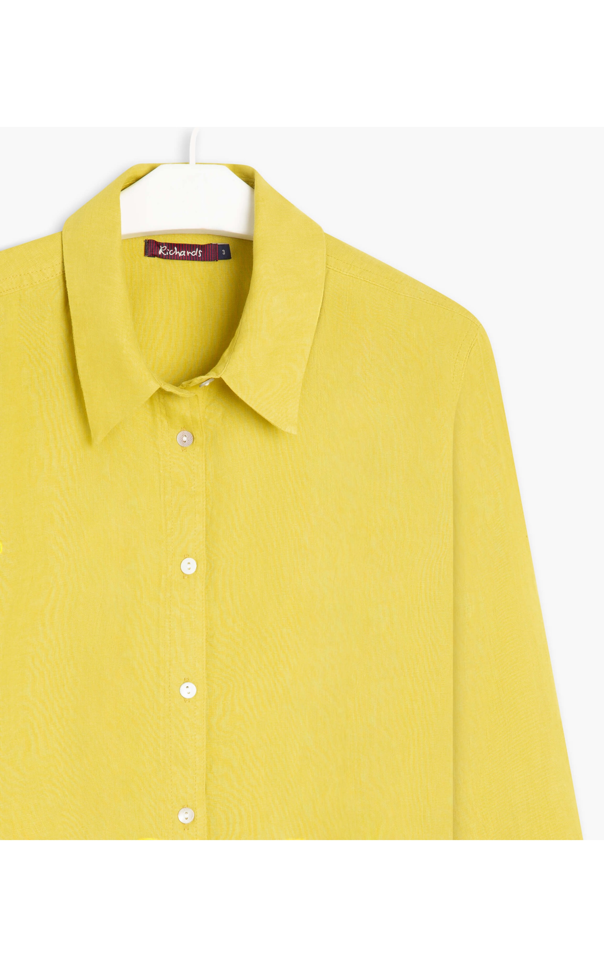 Camisa  Puro Linho Nina  Feminino Lemon