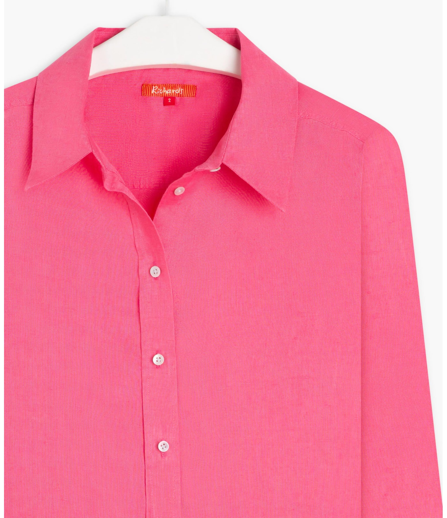 Camisa  Puro Linho Nina  Feminino Pink