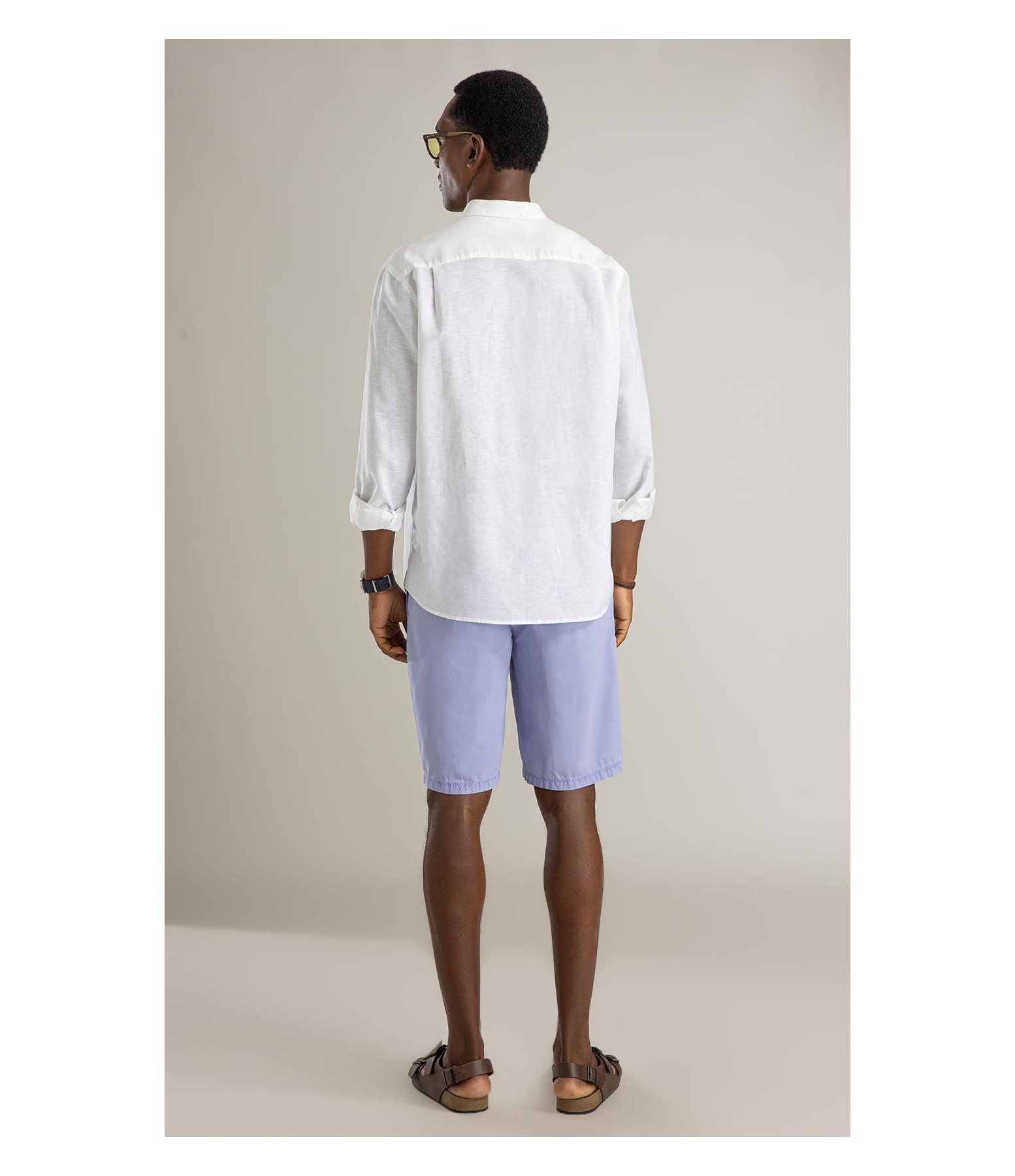 Camisa  Puro Linho Off White