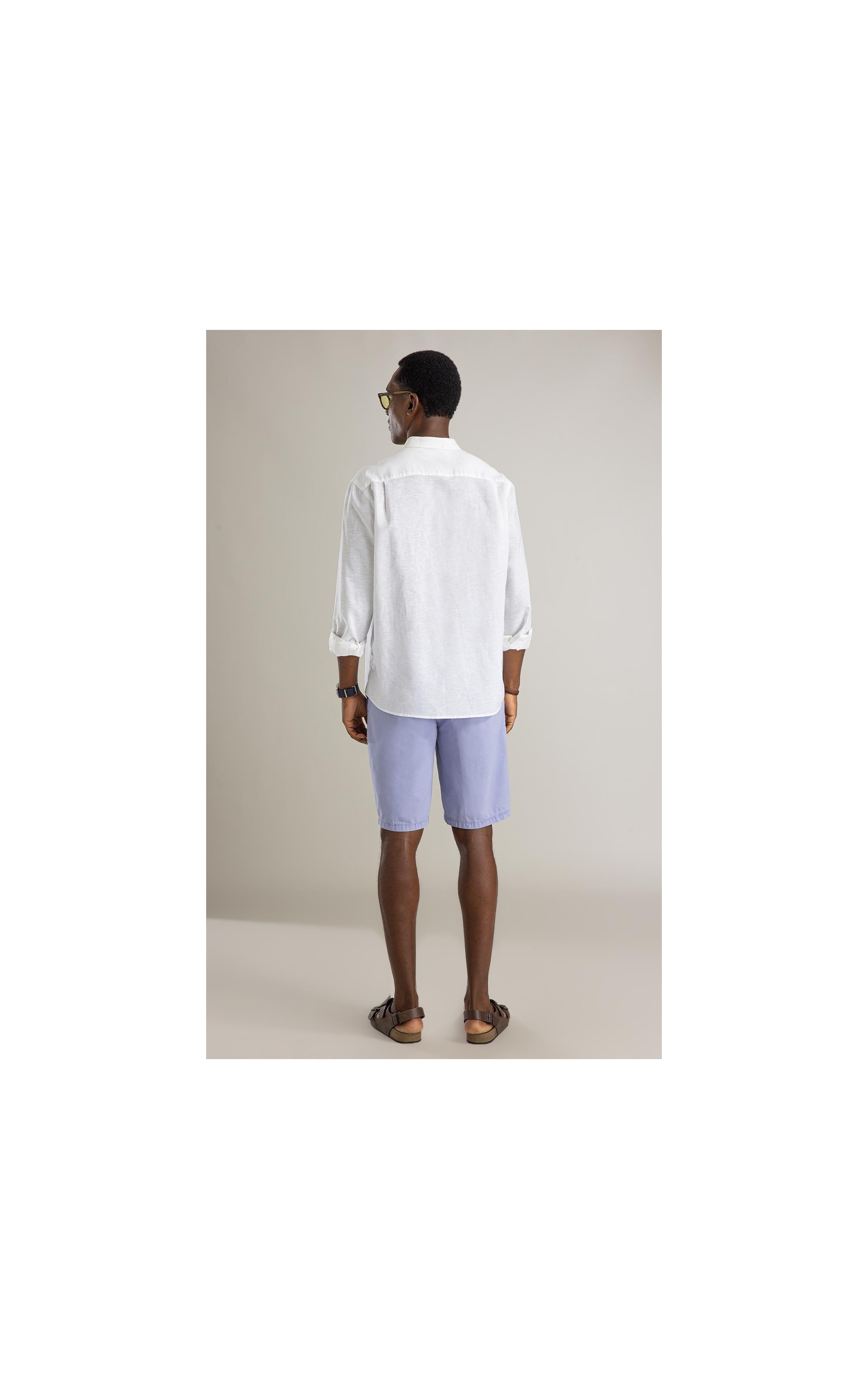 Camisa  Puro Linho Off White