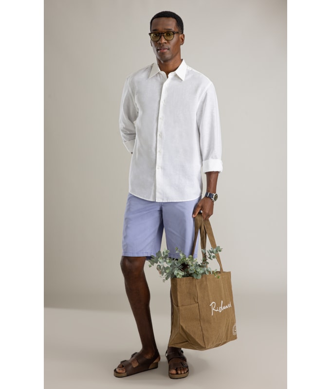 Camisa  Puro Linho Off White