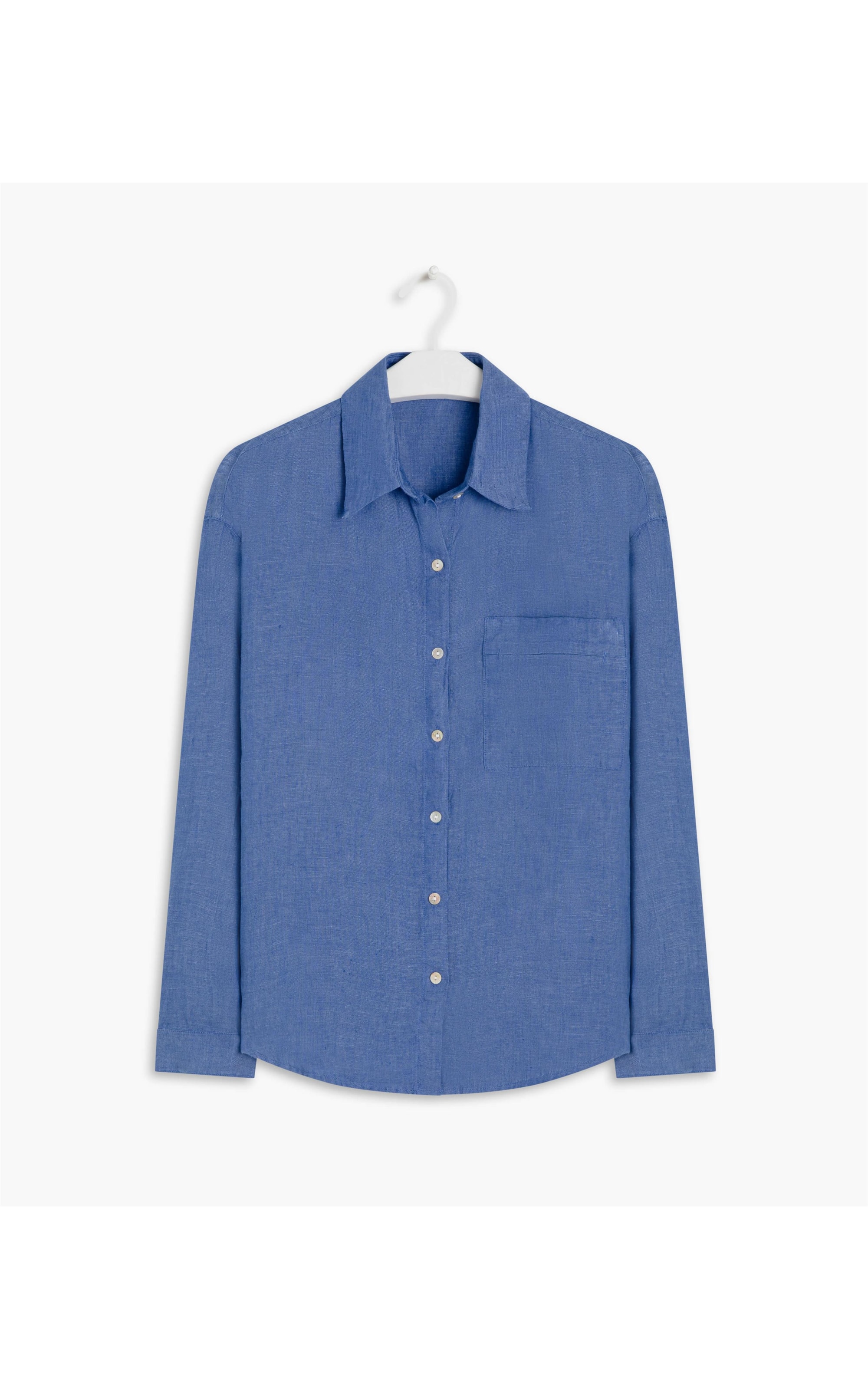 Camisa Puro Linho  Pipa Azul Bic