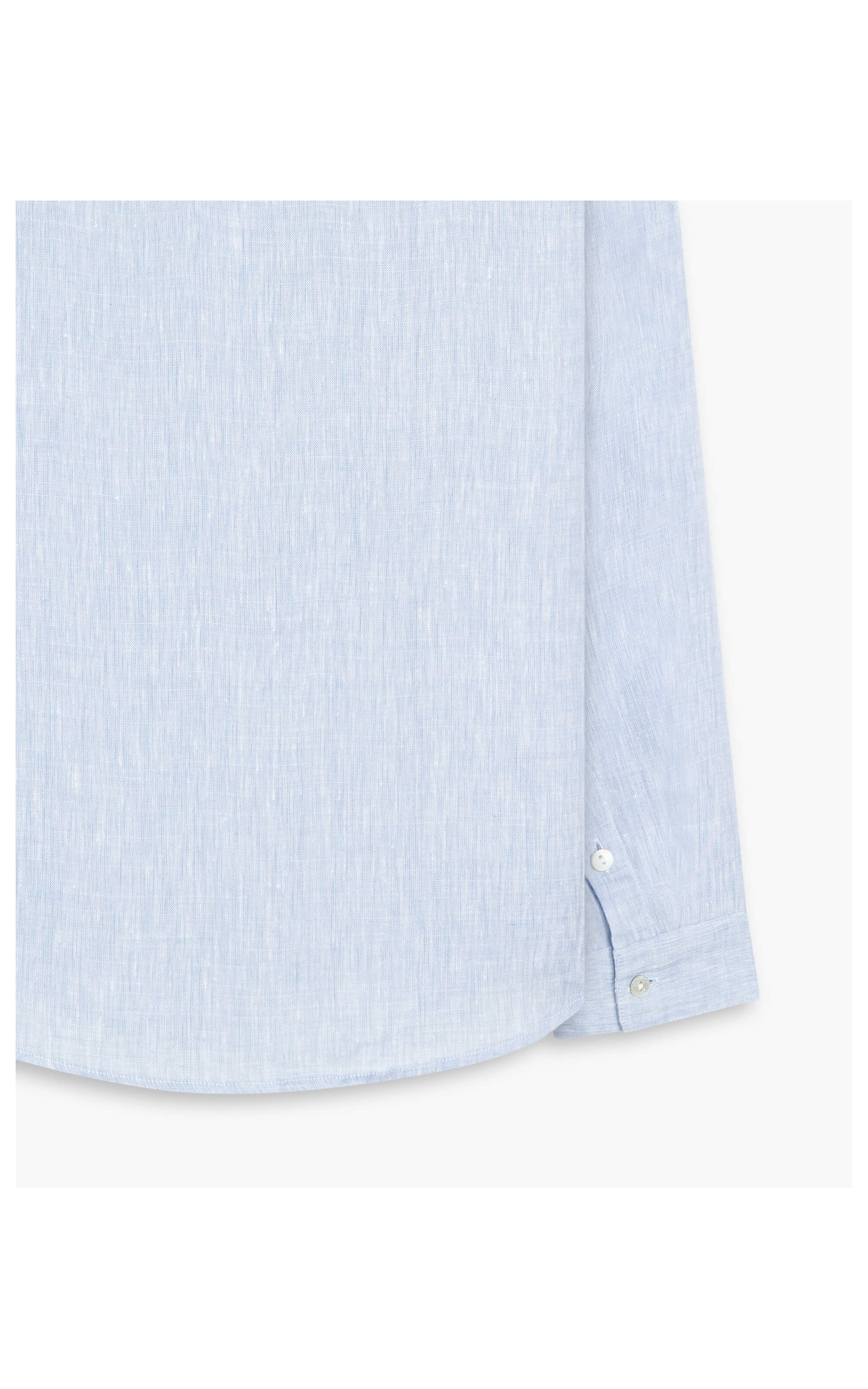 Camisa  Puro Linho  Pipa Azul Claro