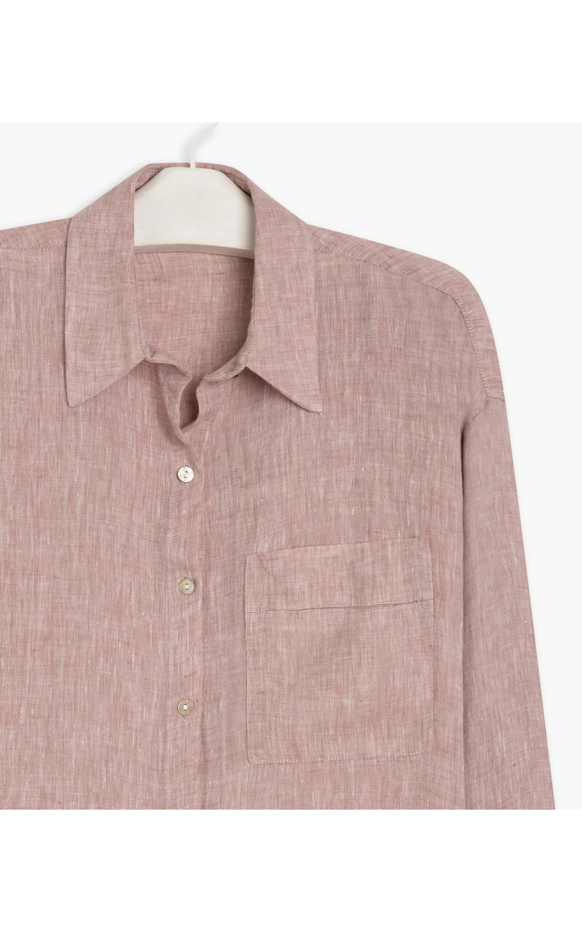 Camisa  Puro Linho  Pipa Blush