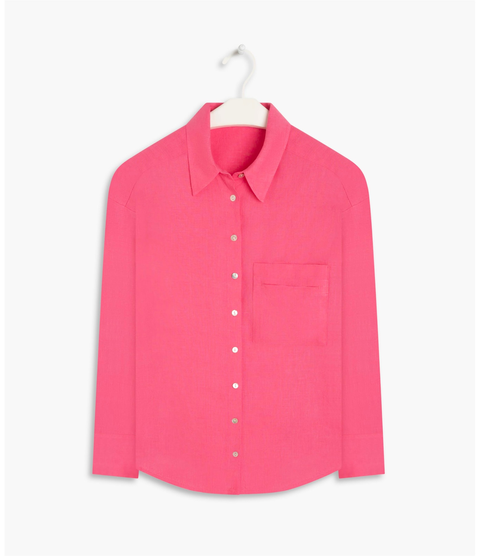  Camisa Puro Linho Pipa Pink
