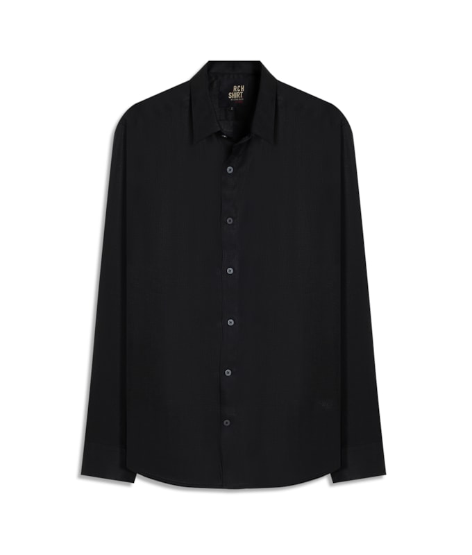 Camisa  Puro Linho Preto
