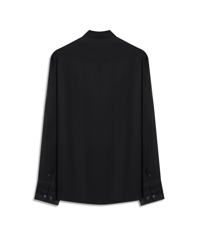 Camisa  Puro Linho Preto