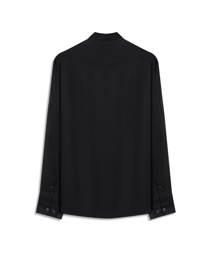 Camisa  Puro Linho Preto