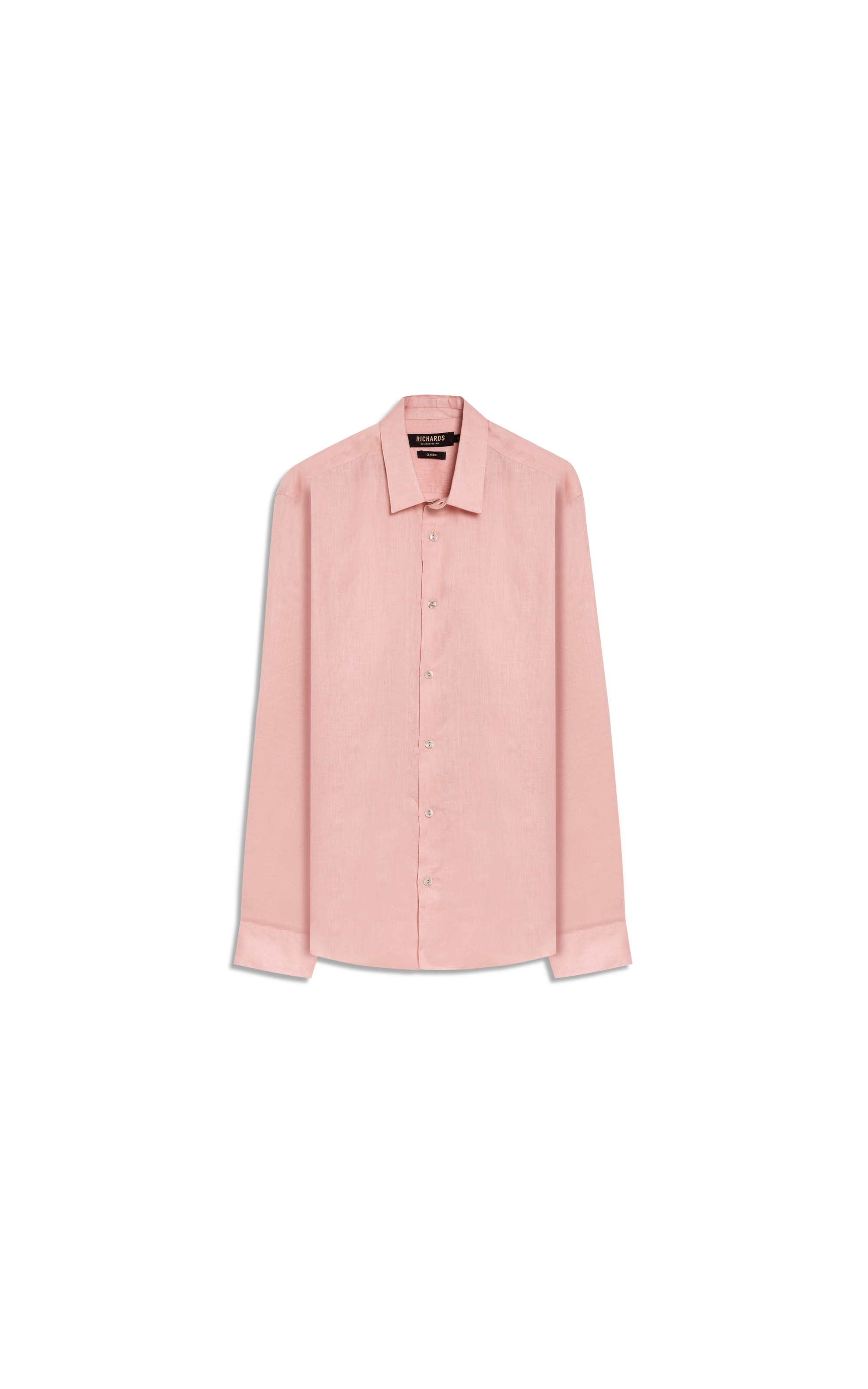 Camisa  Puro Linho Rosa
