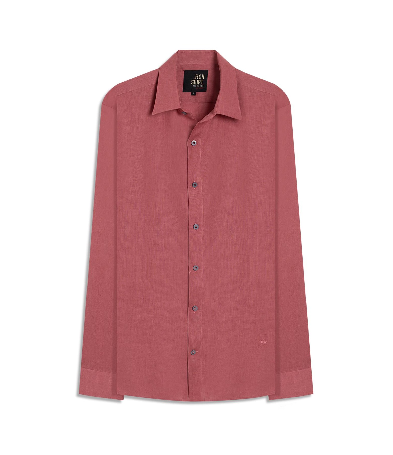 Camisa  Puro Linho Rosa Velho
