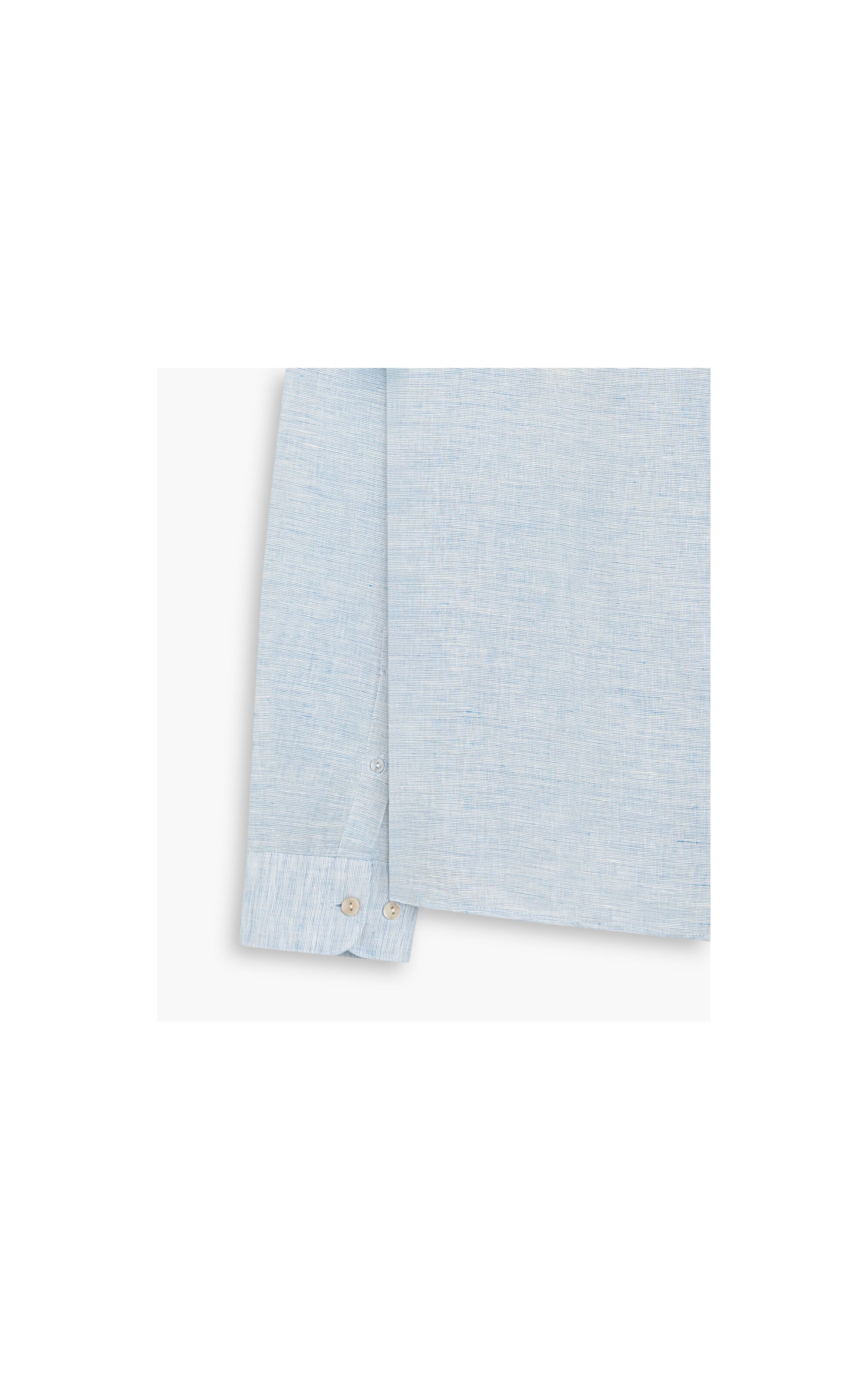 Camisa Puro Linho  San Piter Azul Bic